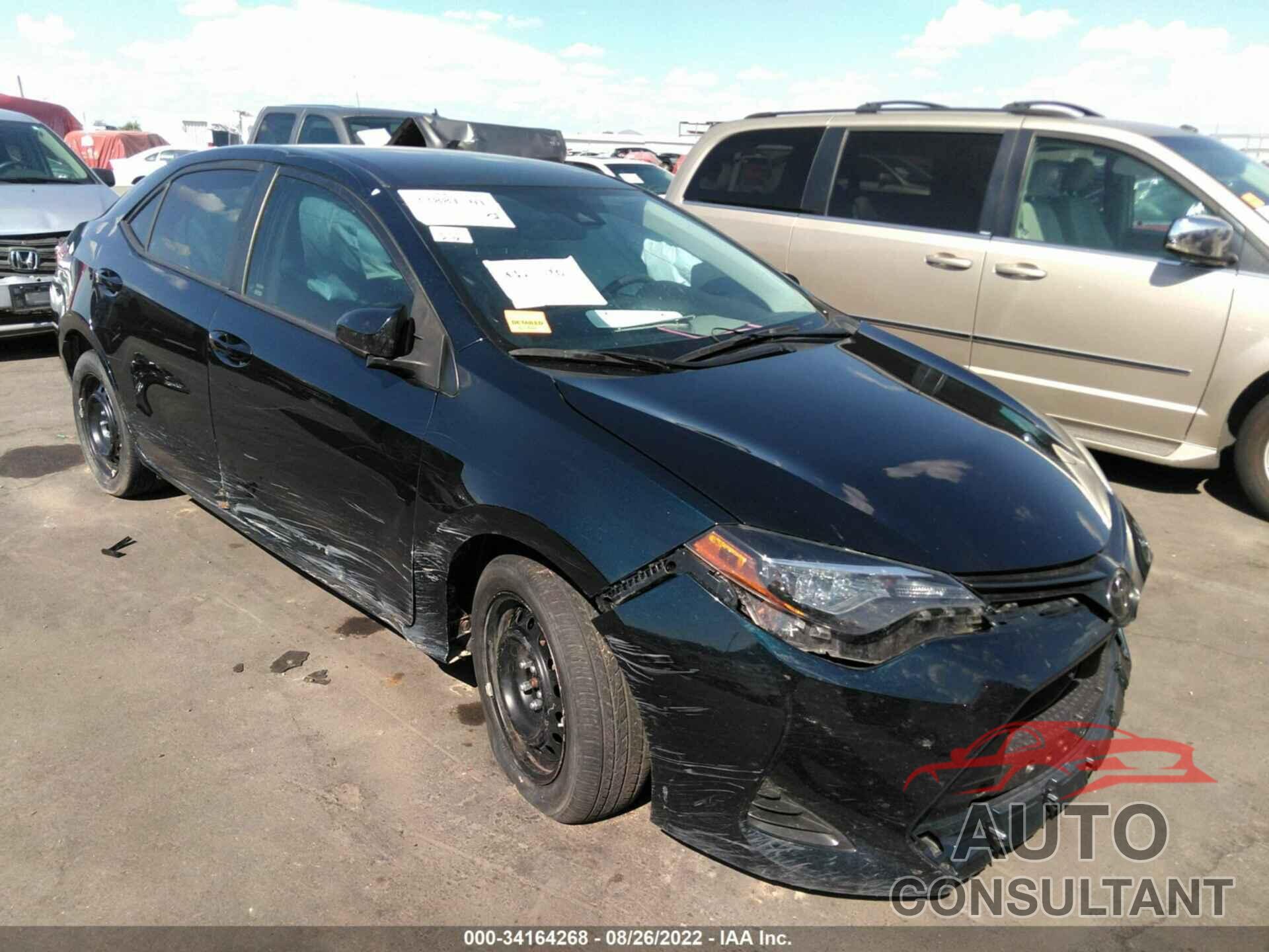 TOYOTA COROLLA 2019 - 2T1BURHE6KC226554