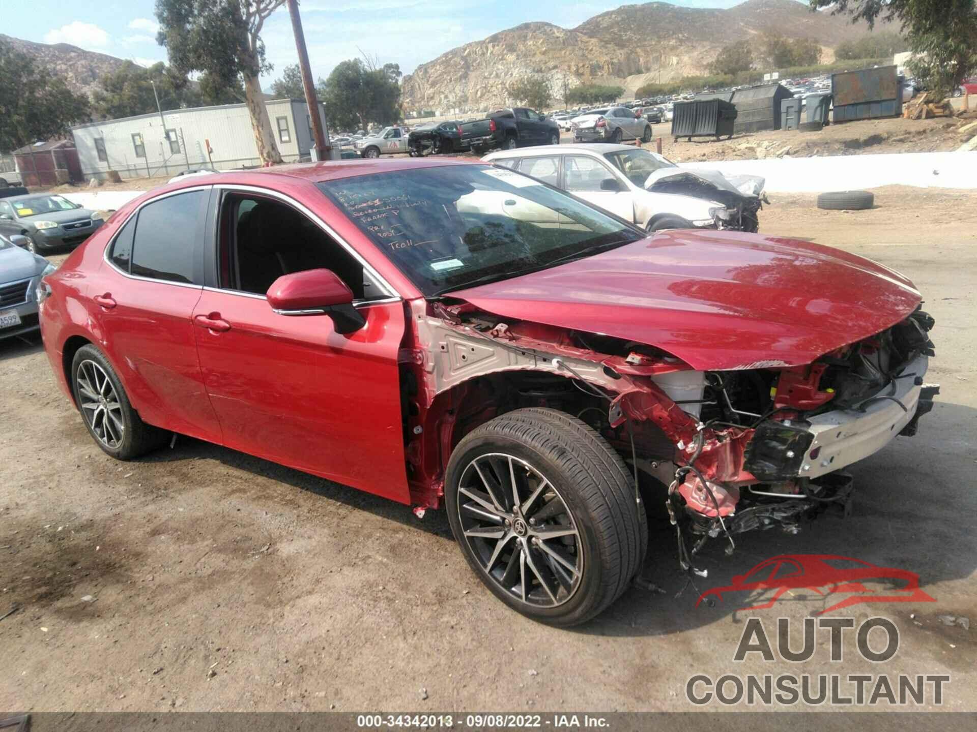TOYOTA CAMRY 2021 - 4T1T11BK0MU021066