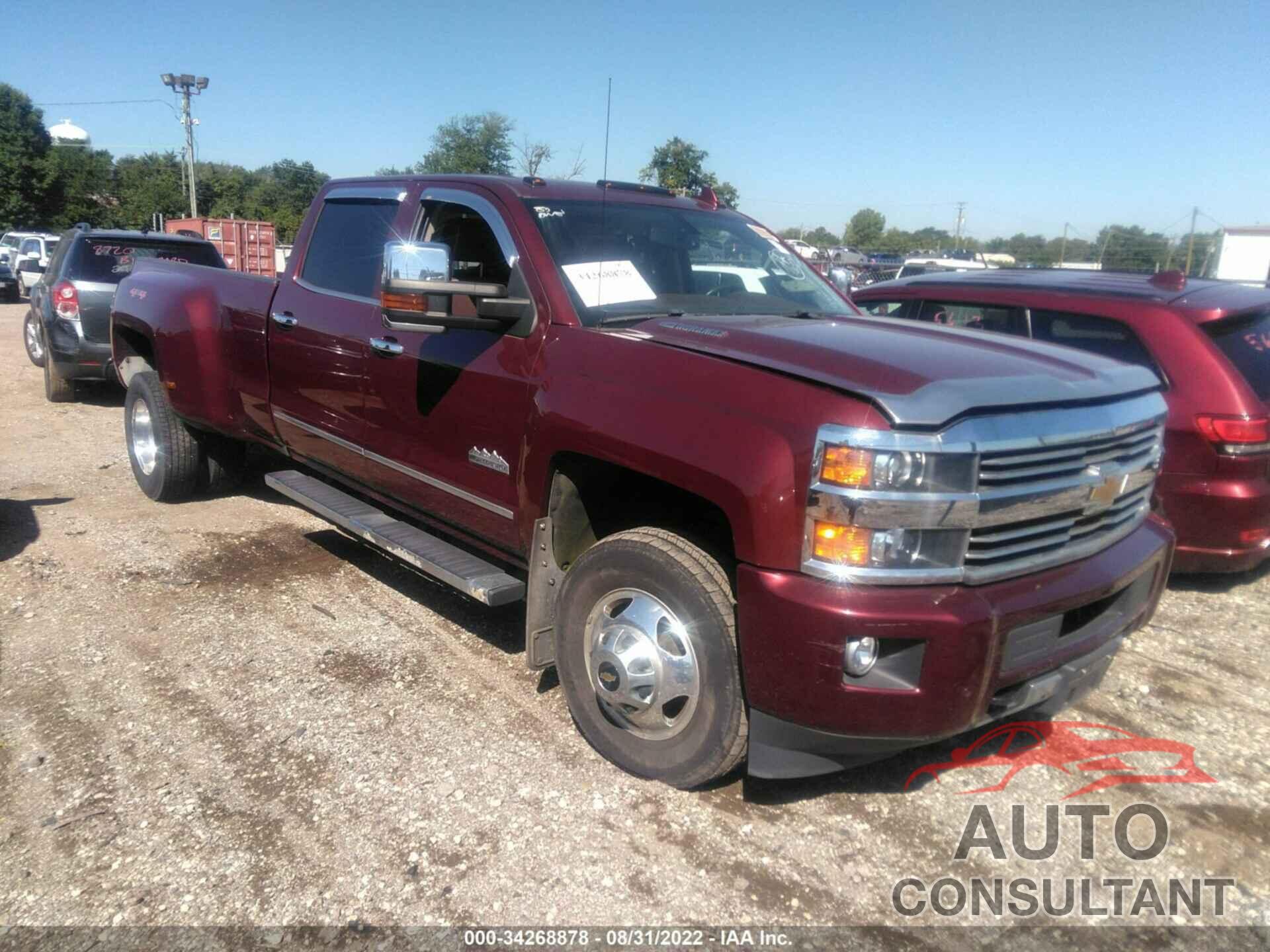 CHEVROLET SILVERADO 3500HD 2016 - 1GC4K1E83GF165192