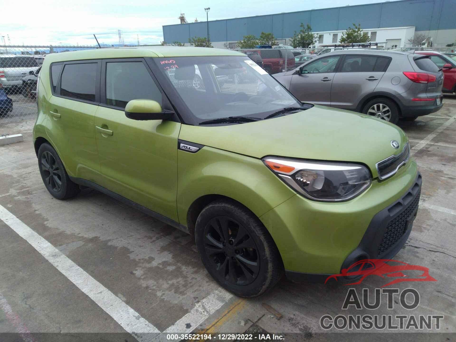 KIA SOUL 2015 - KNDJP3A56F7800832