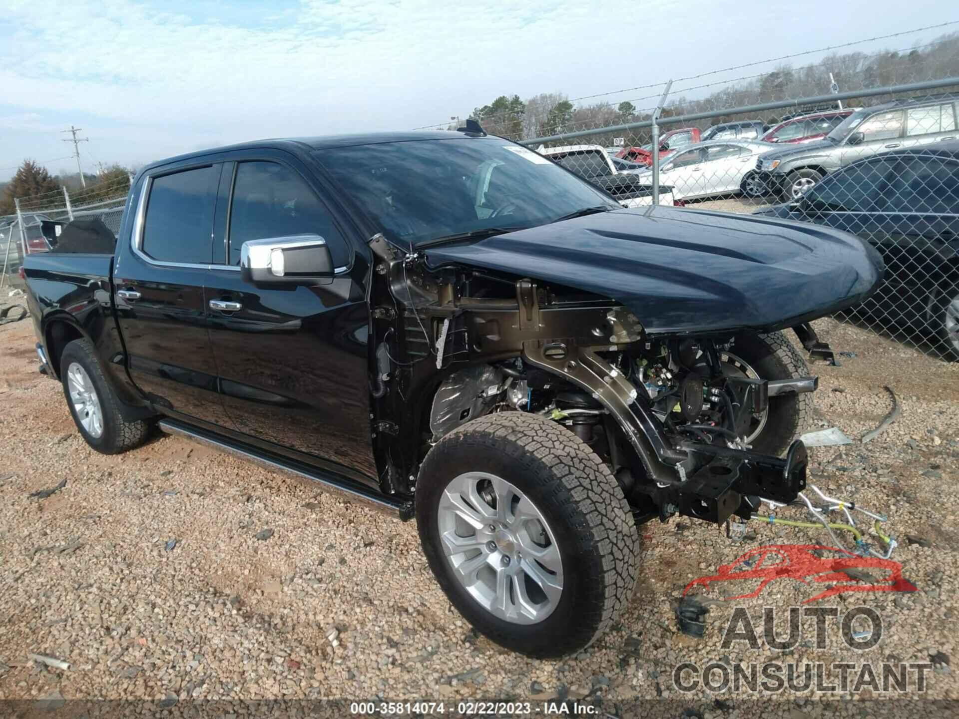 CHEVROLET SILVERADO 1500 2022 - 1GCUDGEL7NZ554351