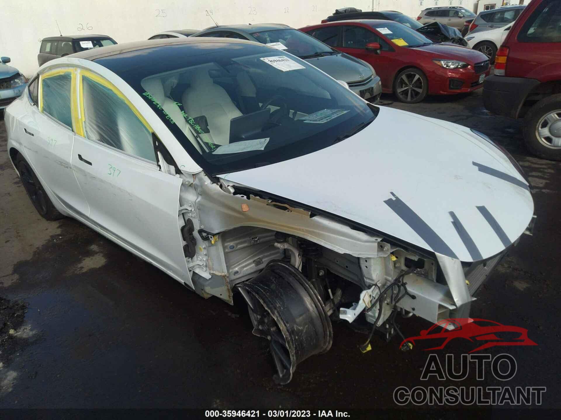 TESLA MODEL 3 2018 - 5YJ3E1EB1JF096870