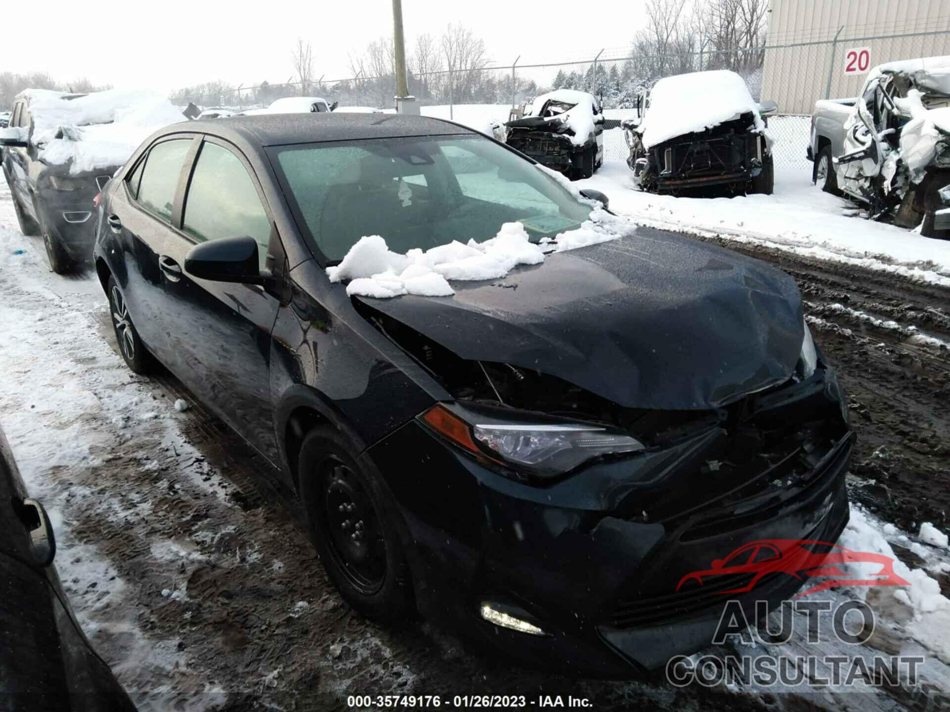 TOYOTA COROLLA 2017 - 2T1BURHEXHC846784