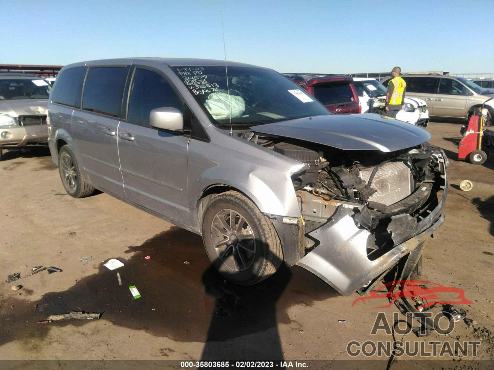 DODGE GRAND CARAVAN 2016 - 2C4RDGCG8GR388513