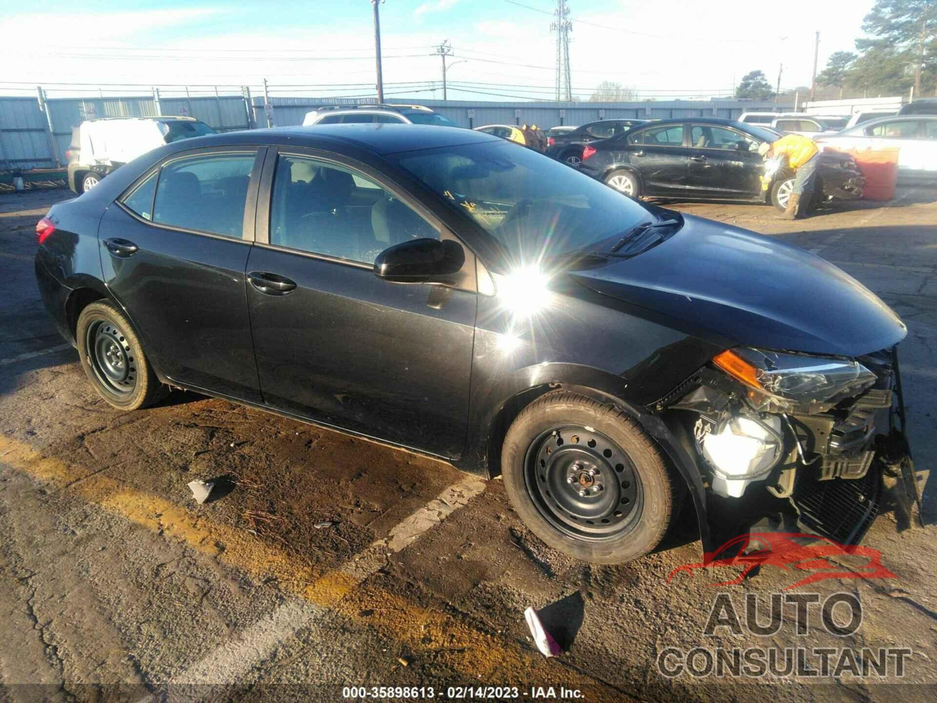 TOYOTA COROLLA 2019 - 2T1BURHE1KC158406