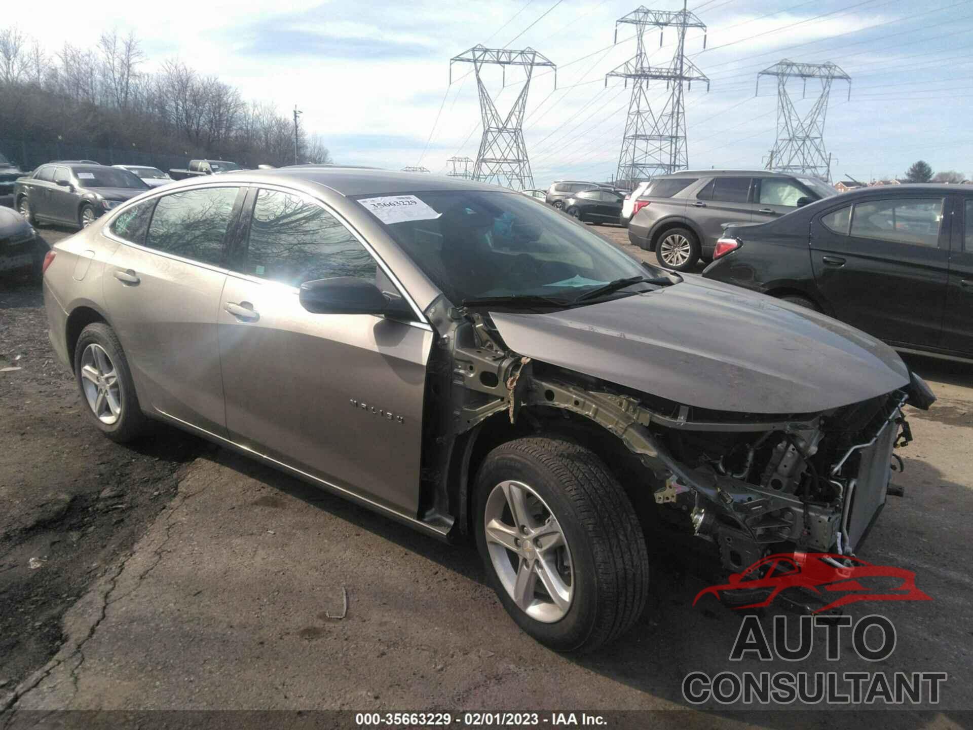 CHEVROLET MALIBU 2022 - 1G1ZB5ST3NF187432