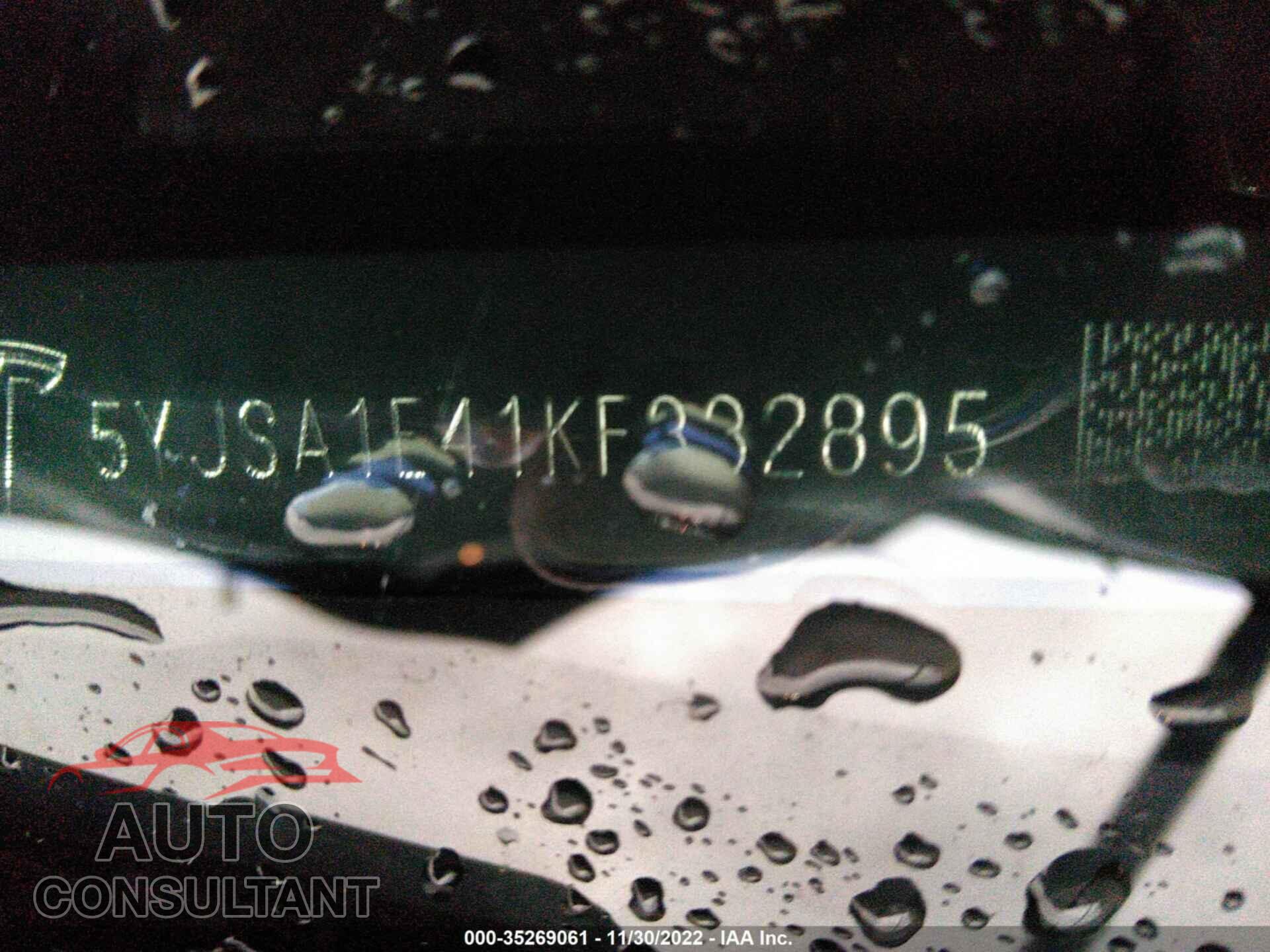 TESLA MODEL S 2019 - 5YJSA1E41KF332895