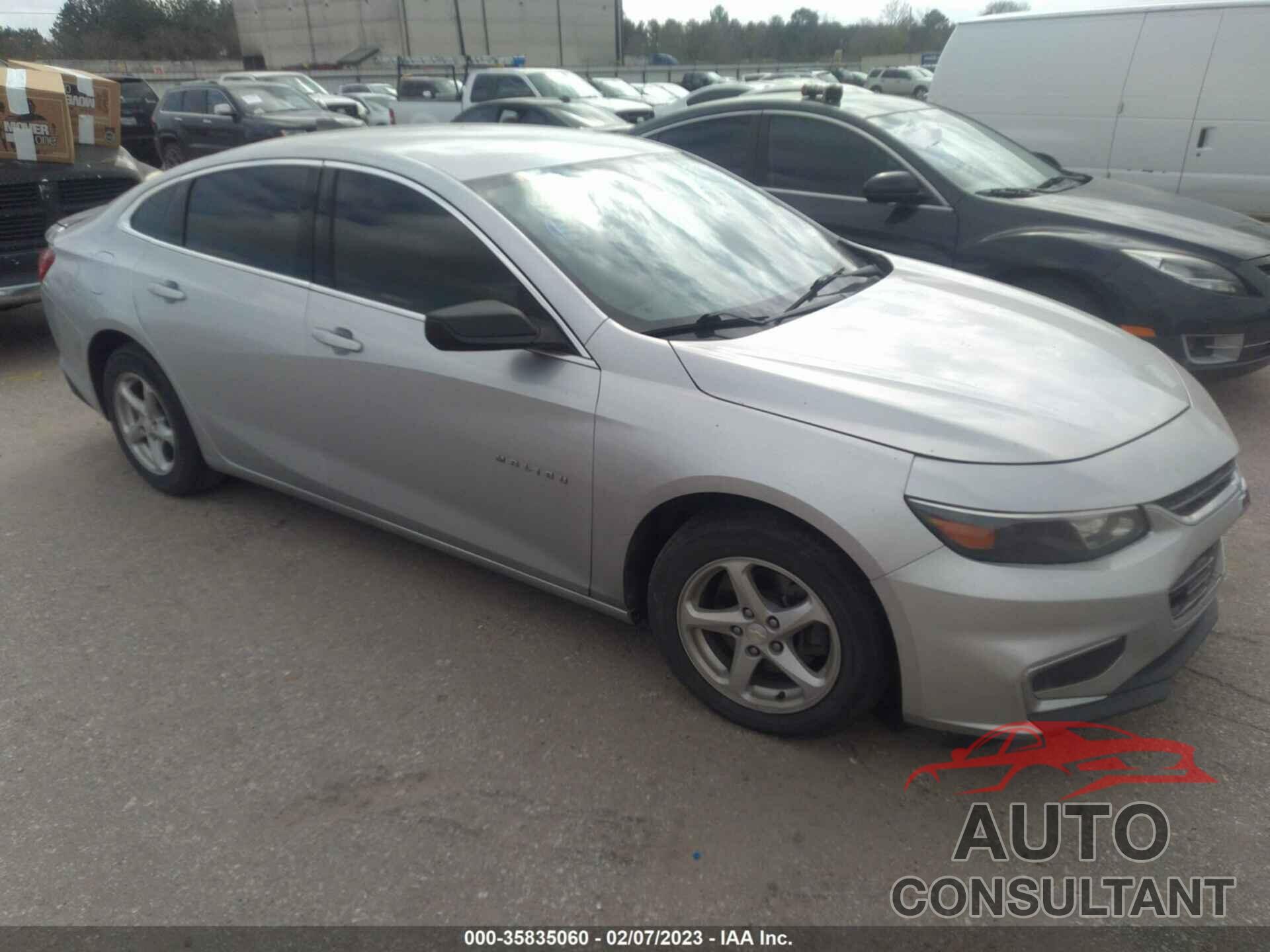 CHEVROLET MALIBU 2016 - 1G1ZB5ST8GF265609