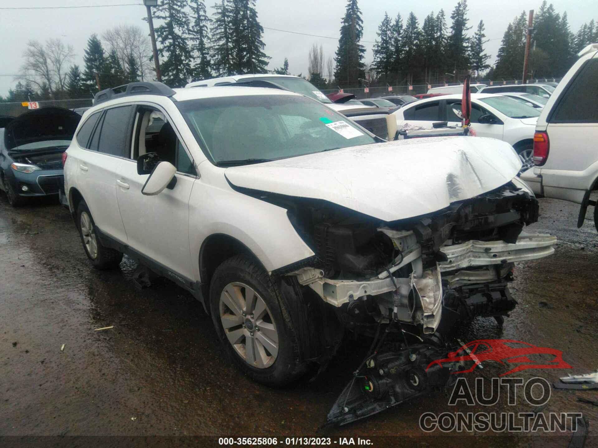 SUBARU OUTBACK 2016 - 4S4BSACCXG3361500