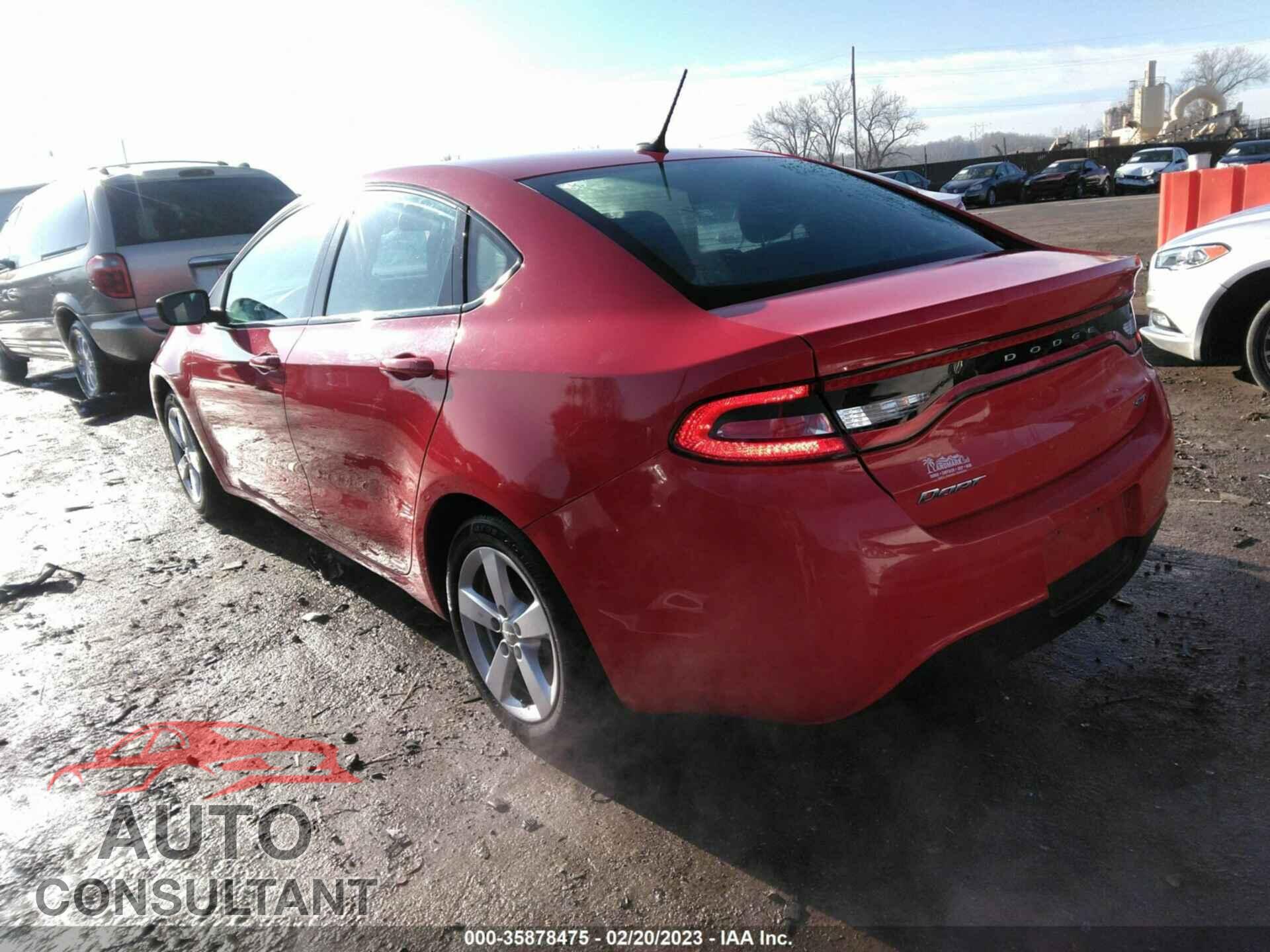 DODGE DART 2016 - 1C3CDFBB3GD717261
