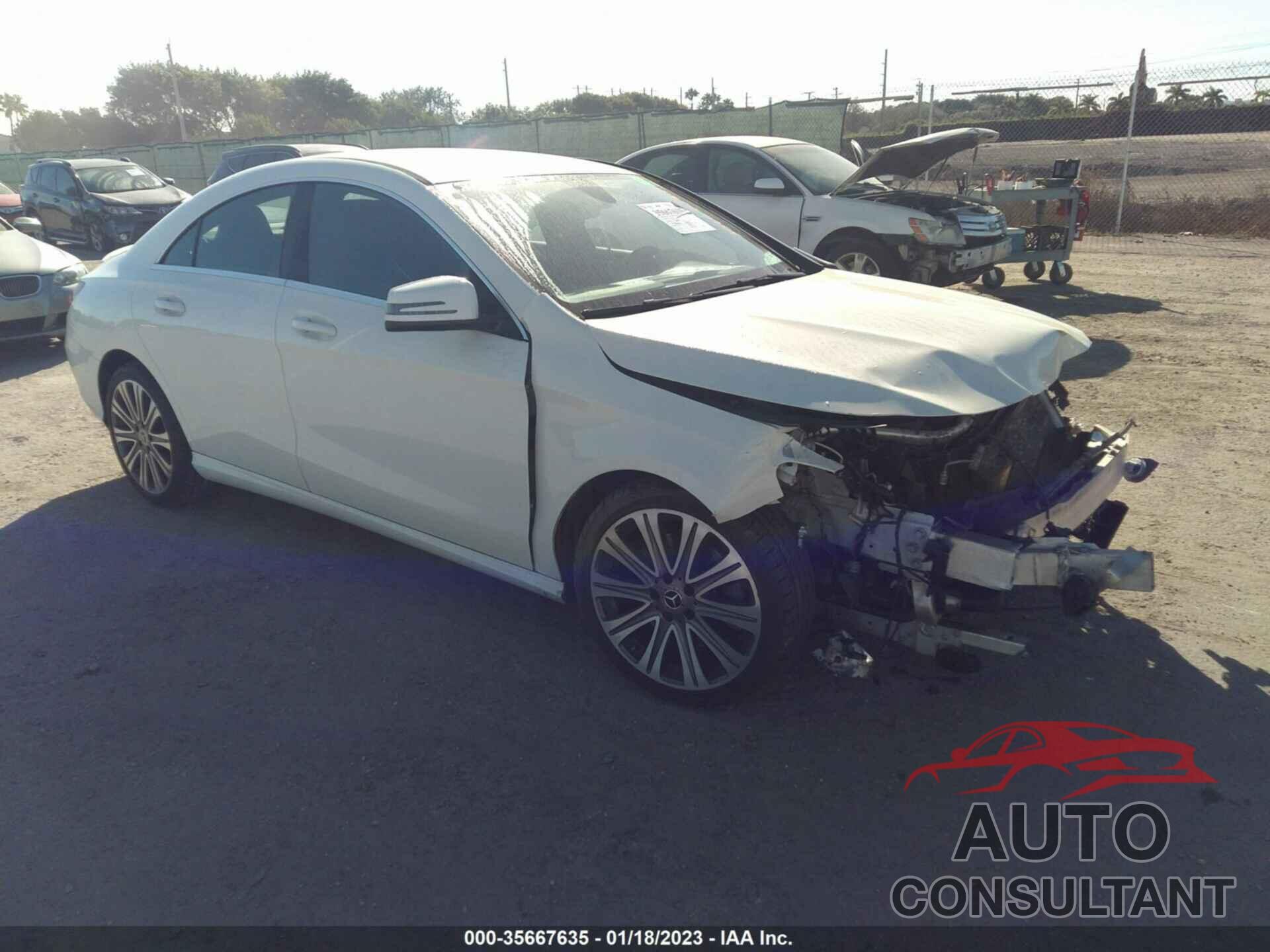 MERCEDES-BENZ CLA 2018 - WDDSJ4EB3JN594715
