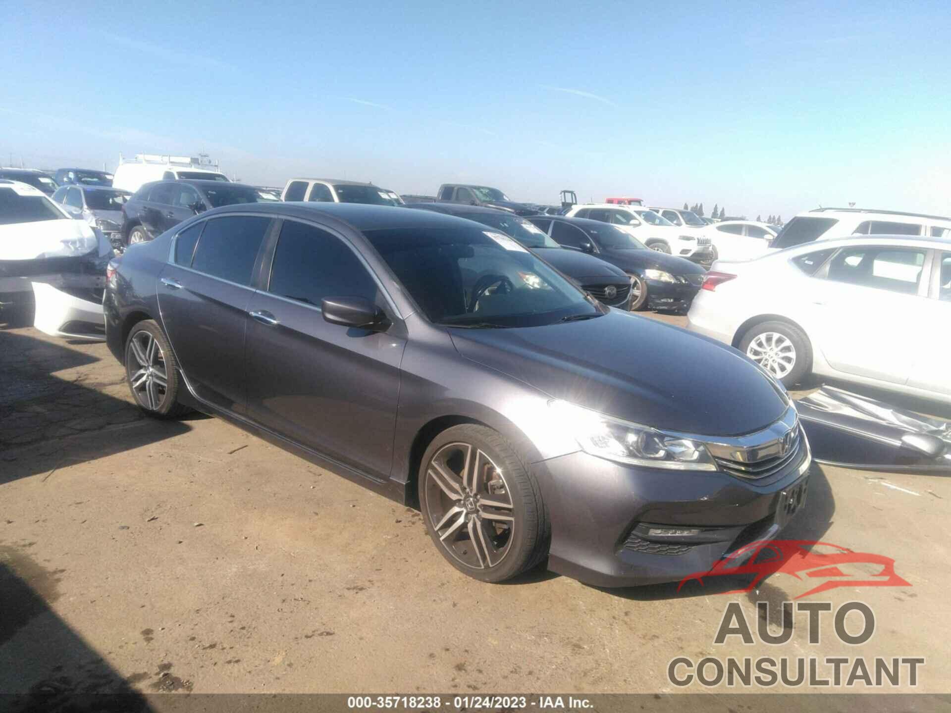 HONDA ACCORD SEDAN 2017 - 1HGCR2F5XHA163604