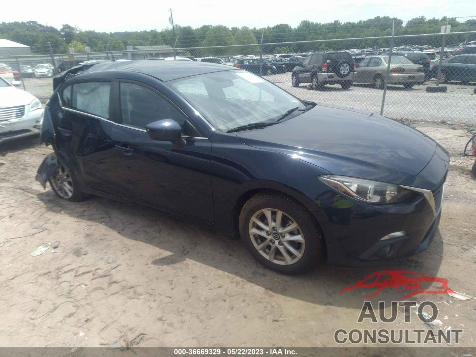 MAZDA MAZDA3 2015 - JM1BM1L75F1268153