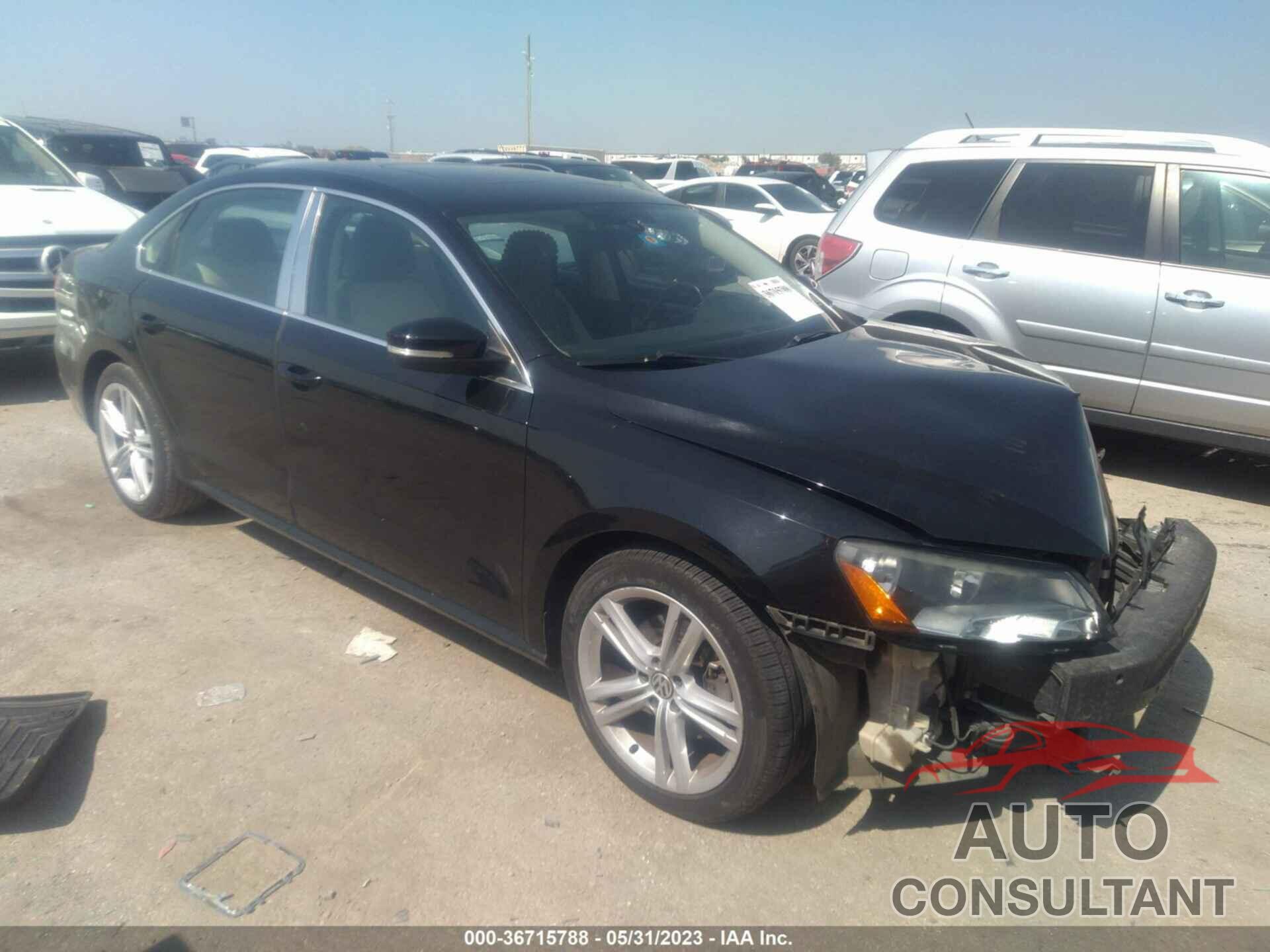 VOLKSWAGEN PASSAT 2015 - 1VWBV7A39FC052355