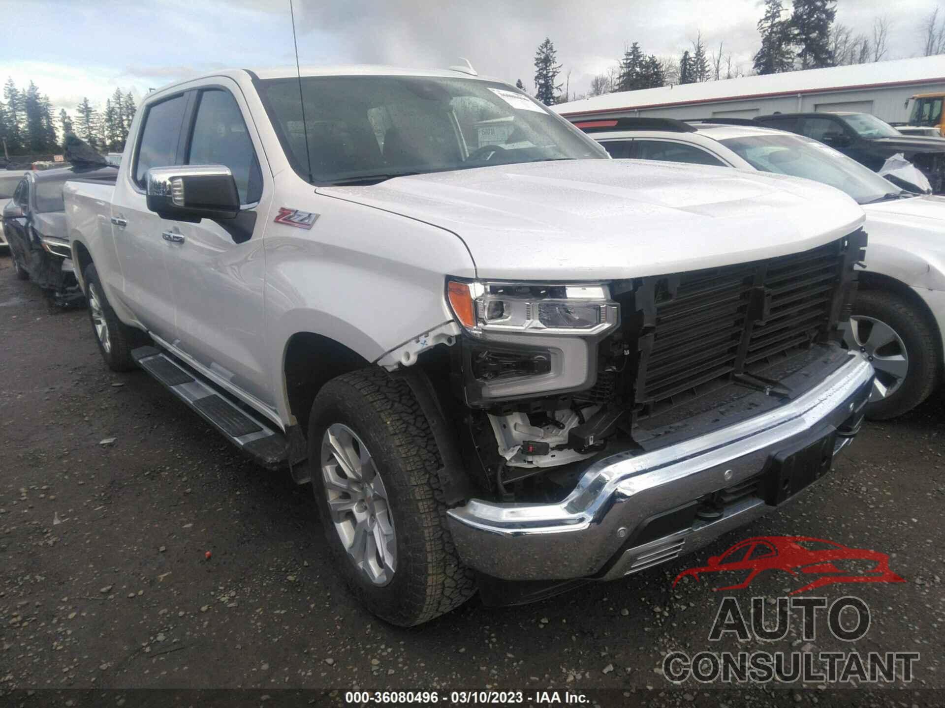 CHEVROLET SILVERADO 1500 2022 - 1GCUDGED1NZ620370