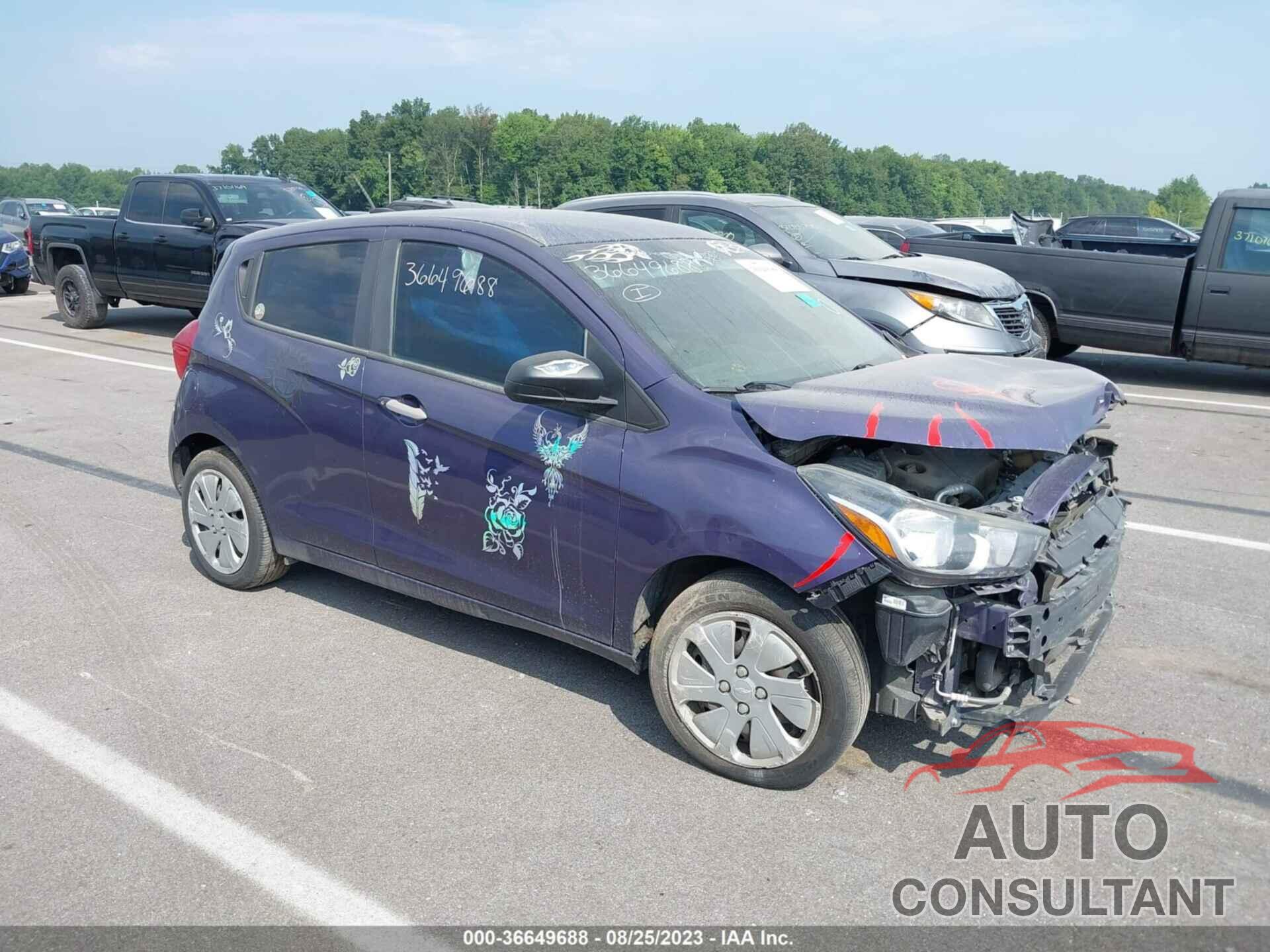 CHEVROLET SPARK 2016 - KL8CB6SA6GC596345