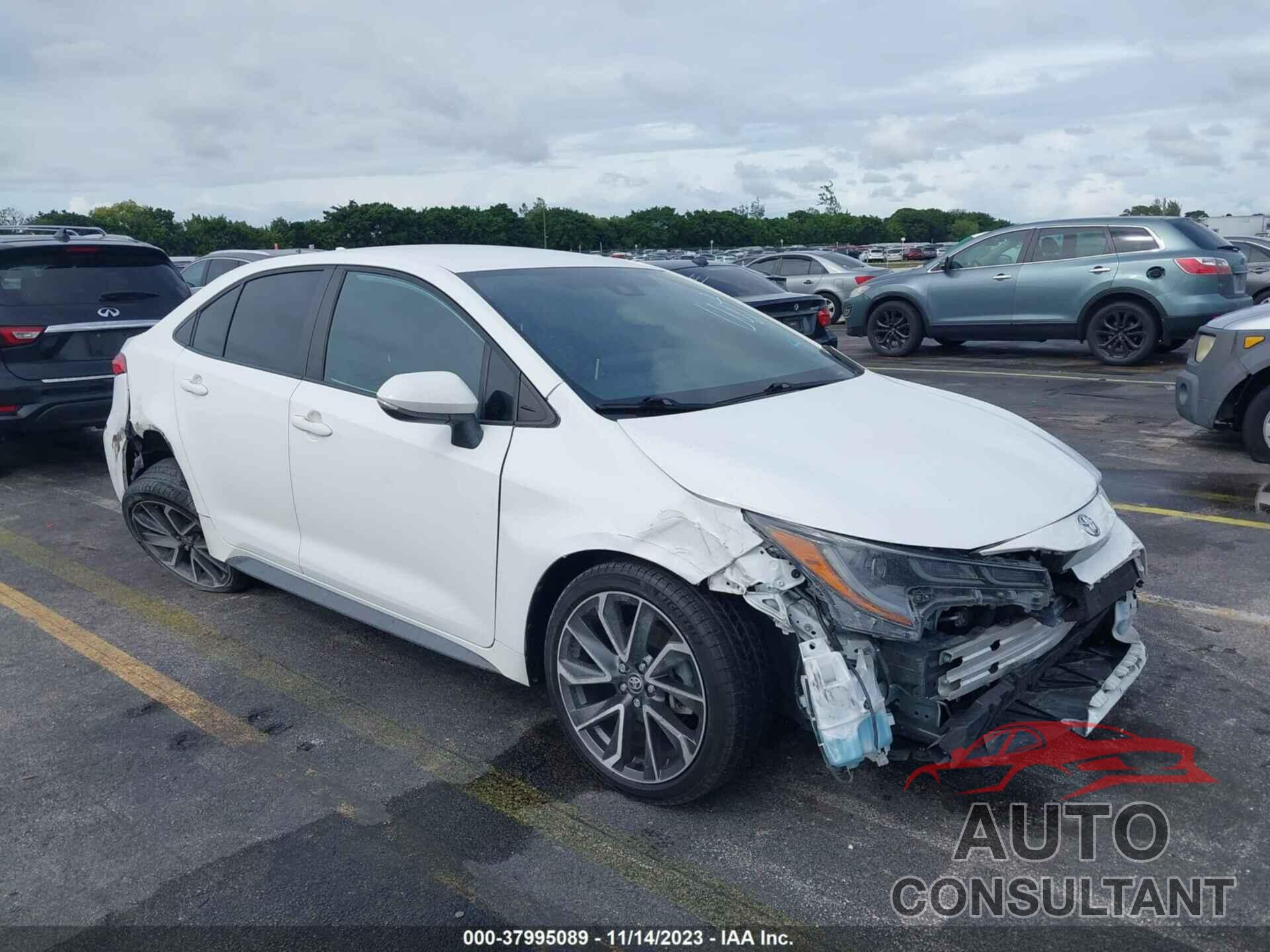 TOYOTA COROLLA 2020 - JTDS4RCE0LJ009157