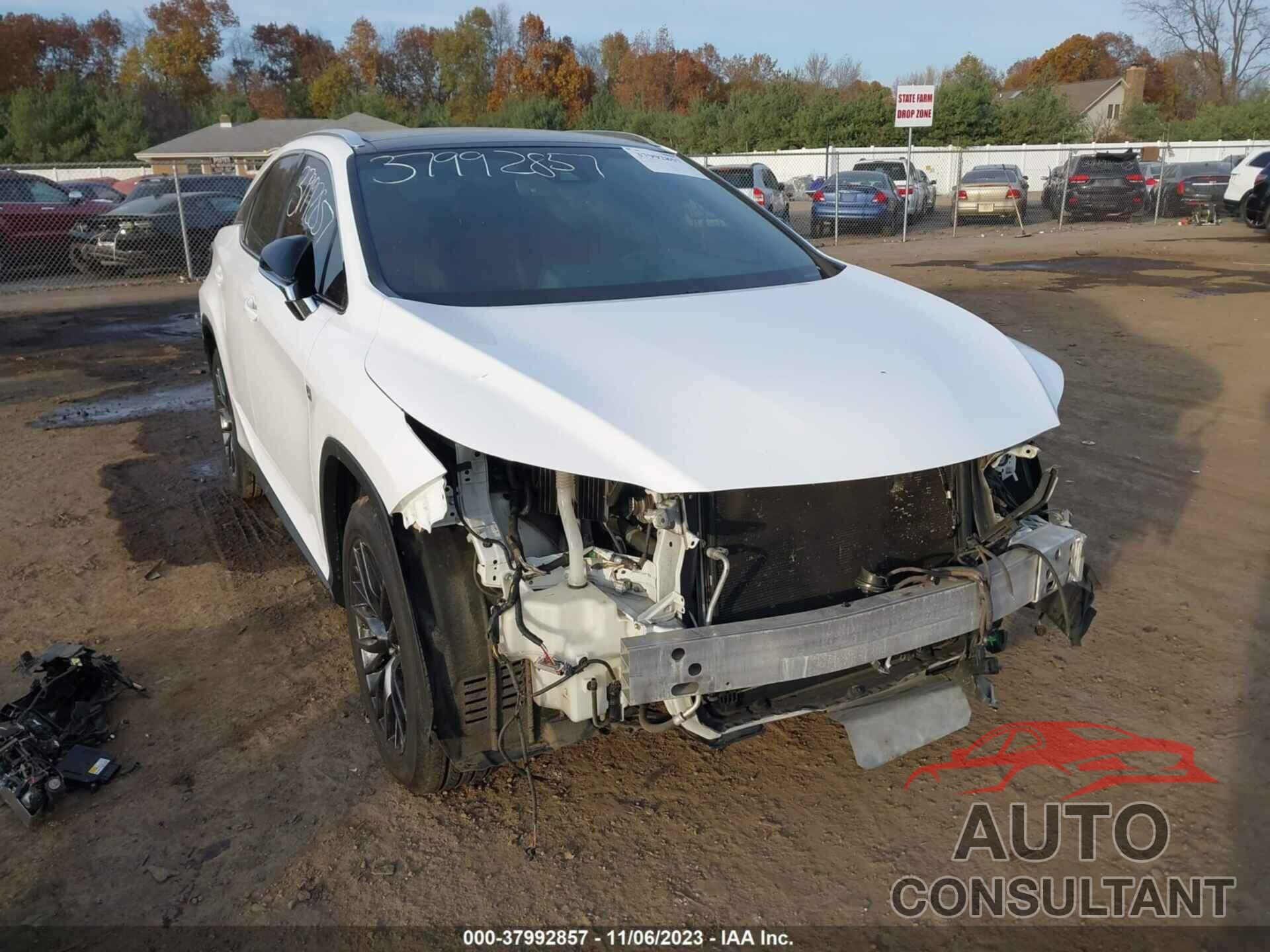 LEXUS RX 350 2017 - 2T2BZMCA9HC086514