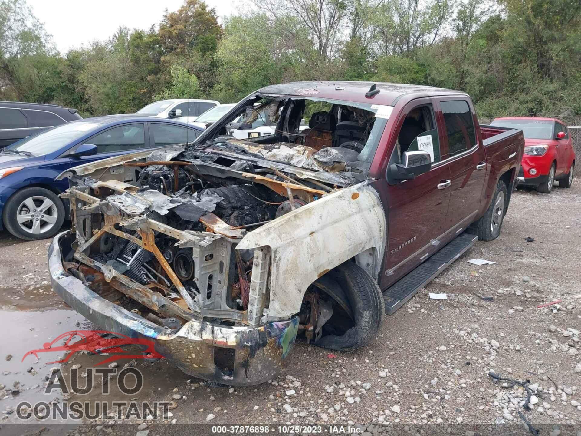 CHEVROLET SILVERADO 1500 2017 - 3GCUKSEC5HG242526