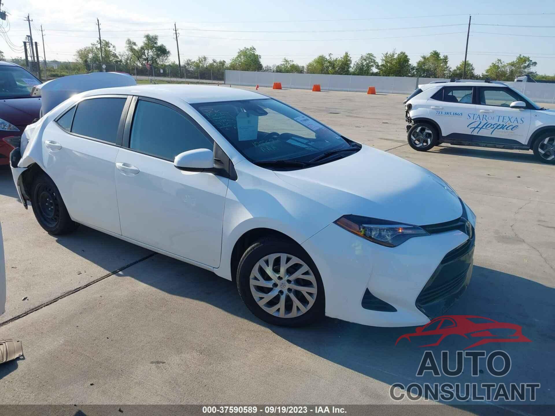 TOYOTA COROLLA 2019 - 5YFBURHE5KP936870
