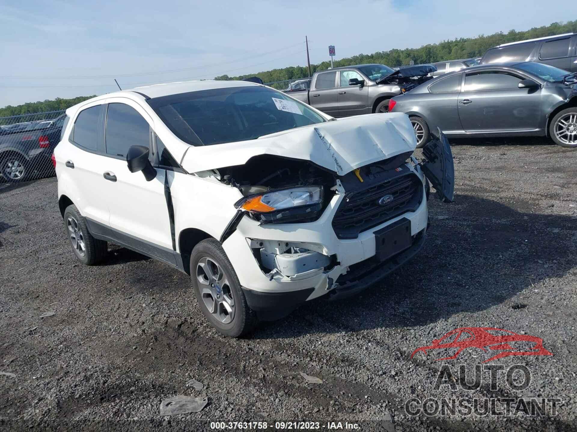 FORD ECOSPORT 2020 - MAJ6S3FL4LC391279