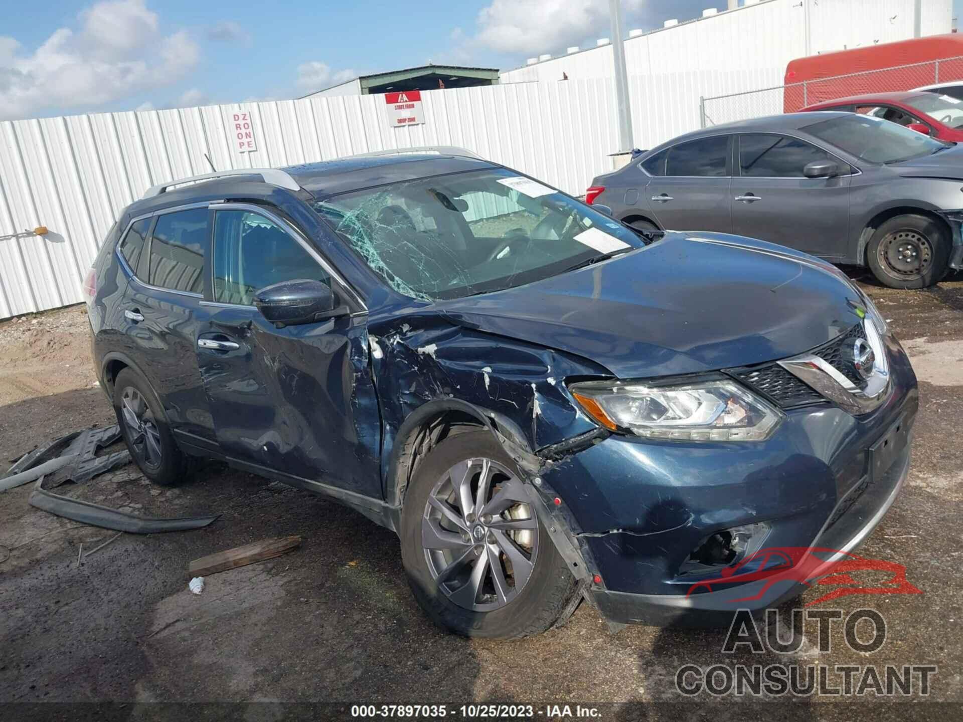 NISSAN ROGUE 2016 - 5N1AT2MT0GC806405