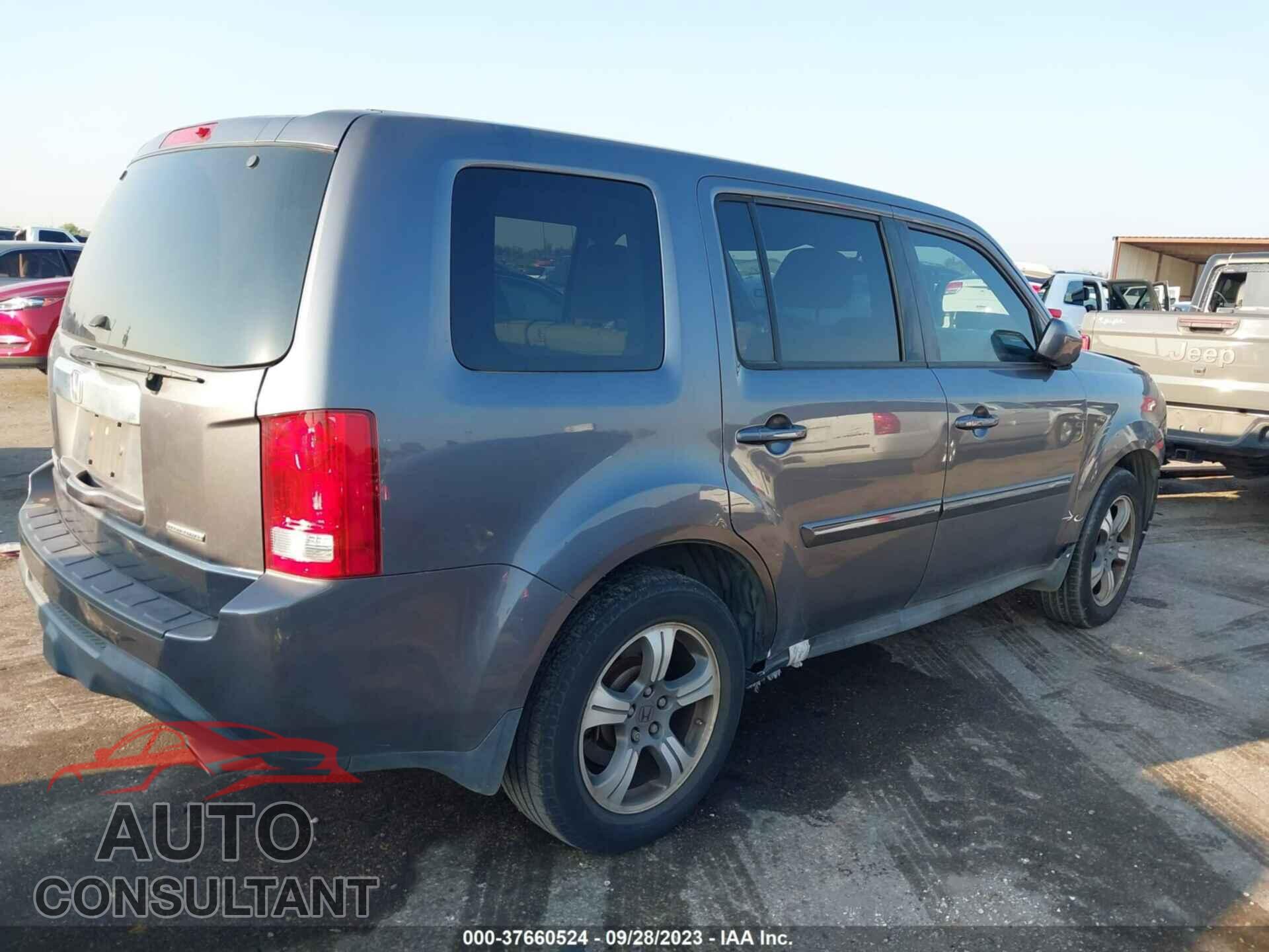 HONDA PILOT 2015 - 5FNYF3H38FB029239