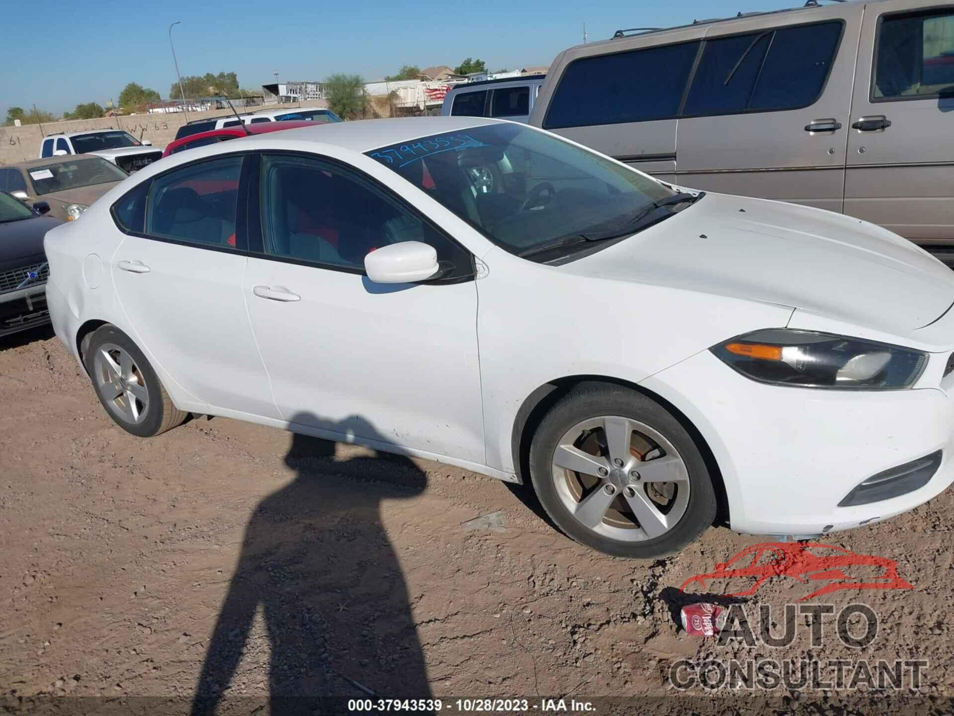 DODGE DART 2016 - 1C3CDFBB7GD629751