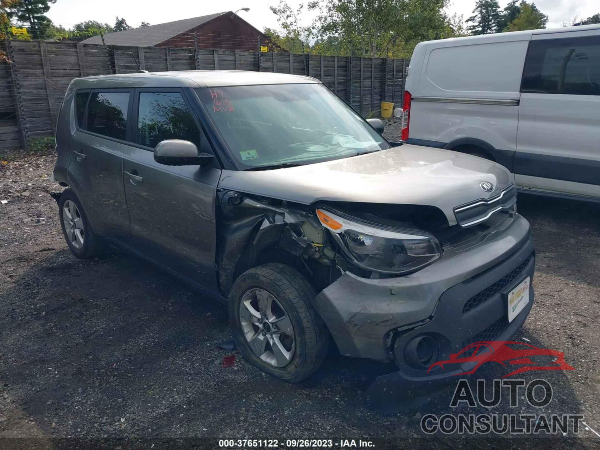 KIA SOUL 2019 - KNDJN2A22K7676266