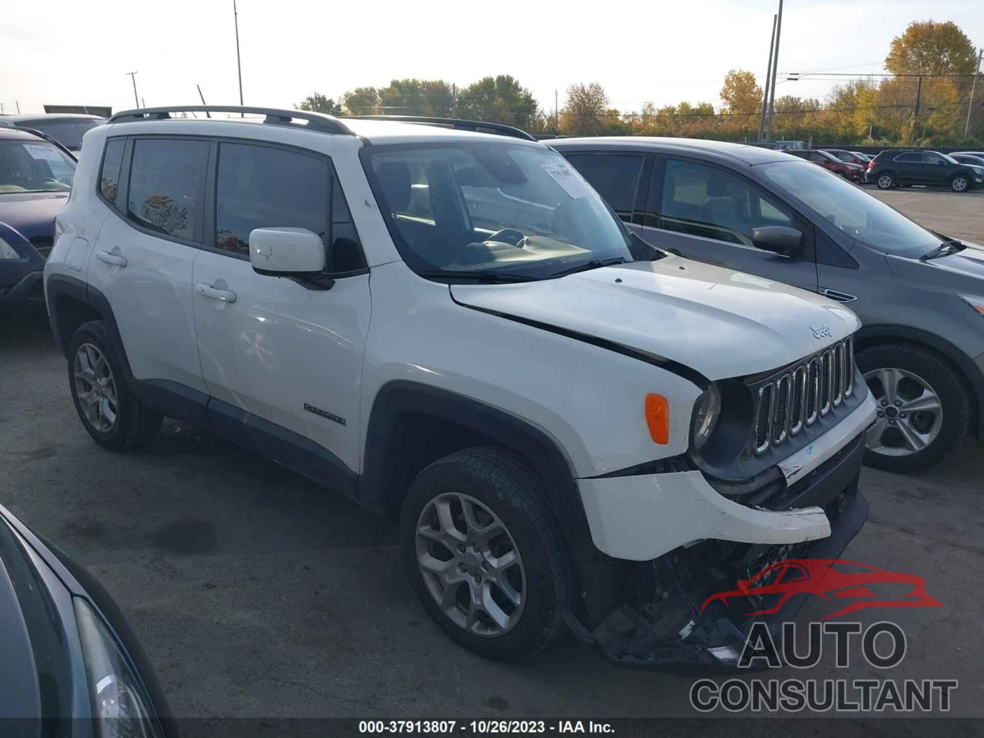 JEEP RENEGADE 2016 - ZACCJBBT9GPE36413