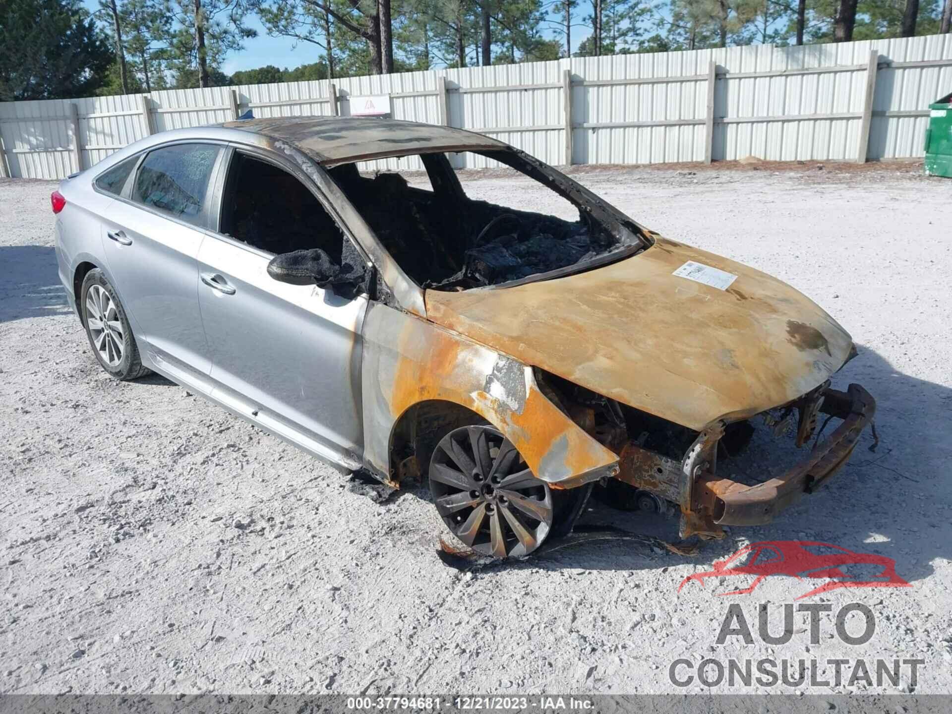 HYUNDAI SONATA 2016 - 5NPE34AF9GH405892