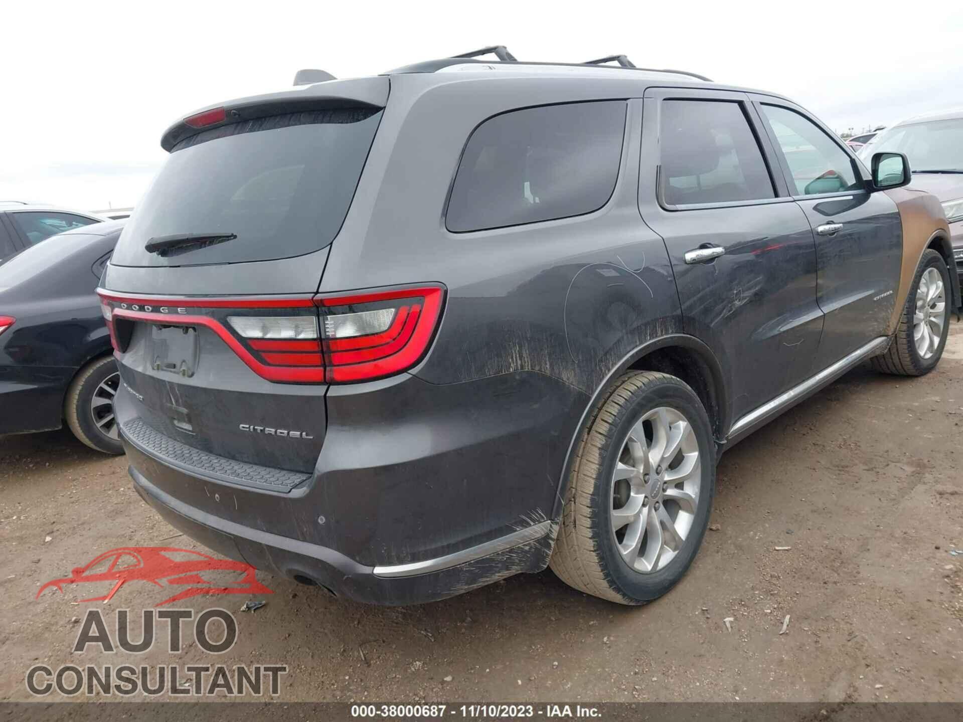 DODGE DURANGO 2016 - 1C4RDHEGXGC397614