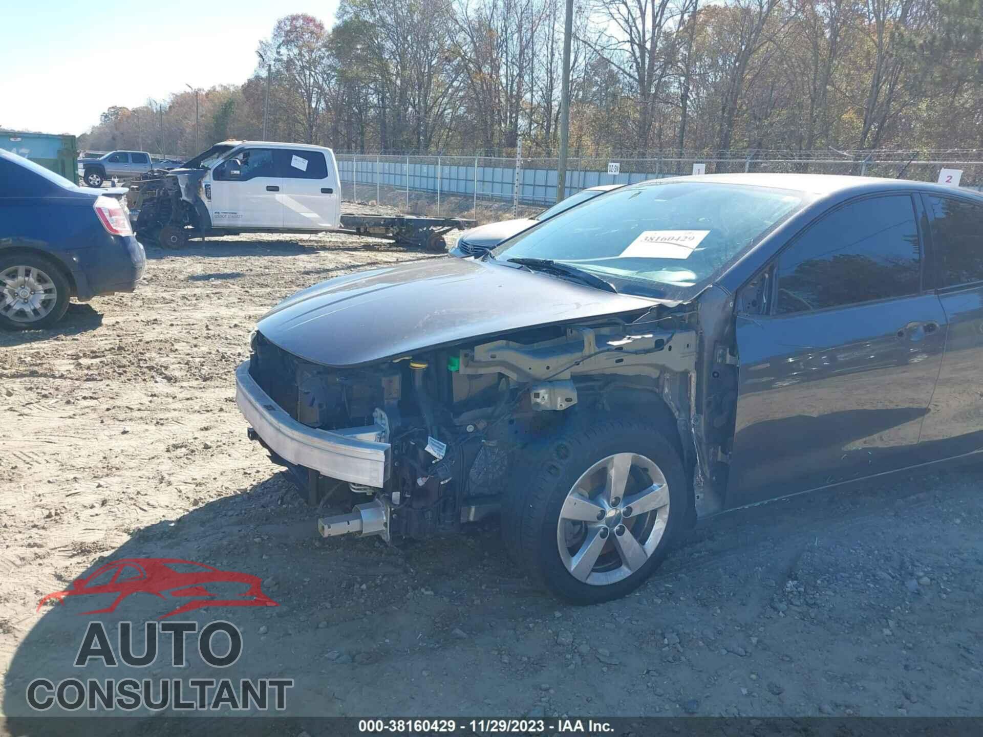 DODGE DART 2015 - 1C3CDFBB2FD172619