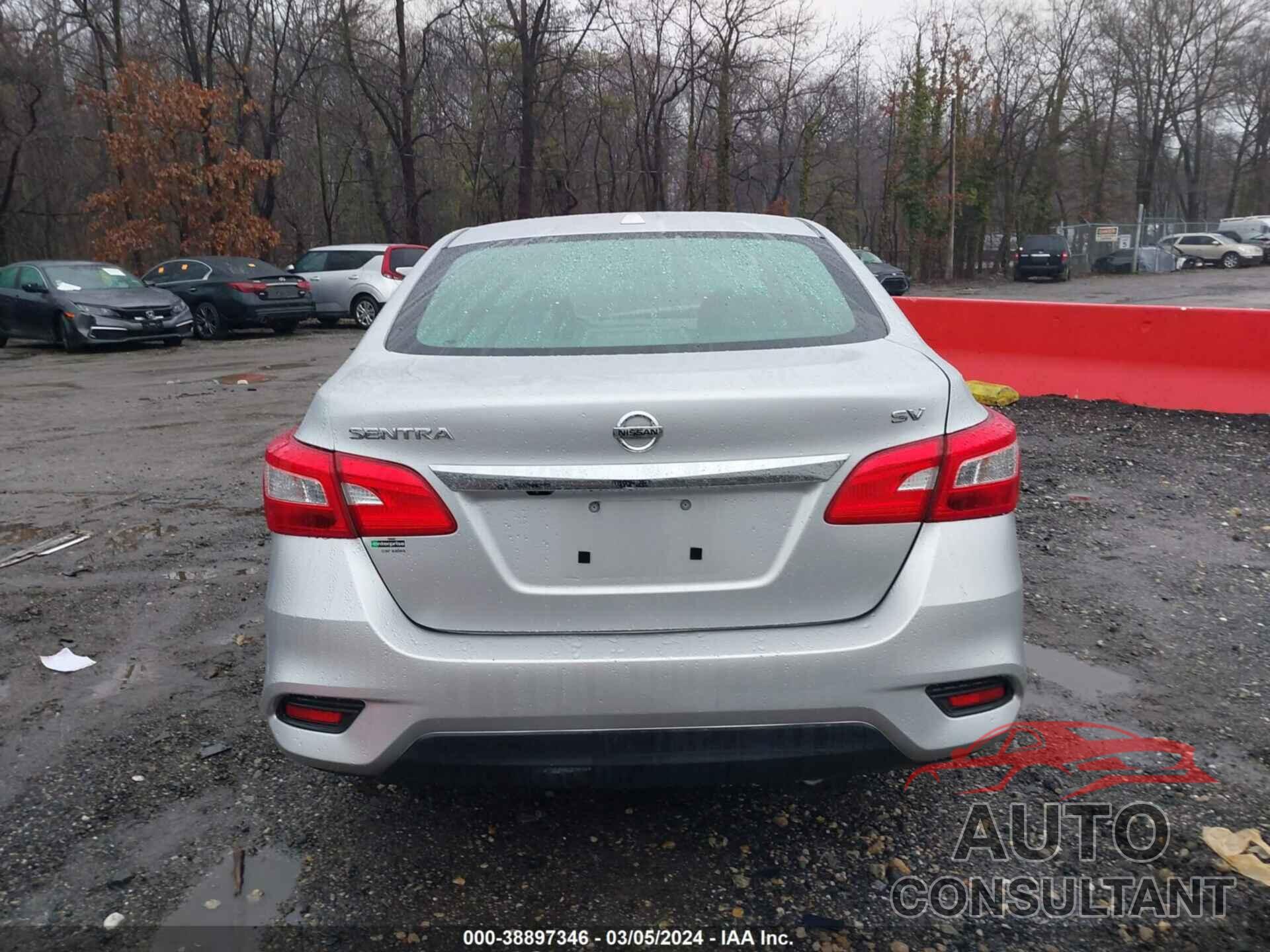 NISSAN SENTRA 2019 - 3N1AB7AP9KY343310