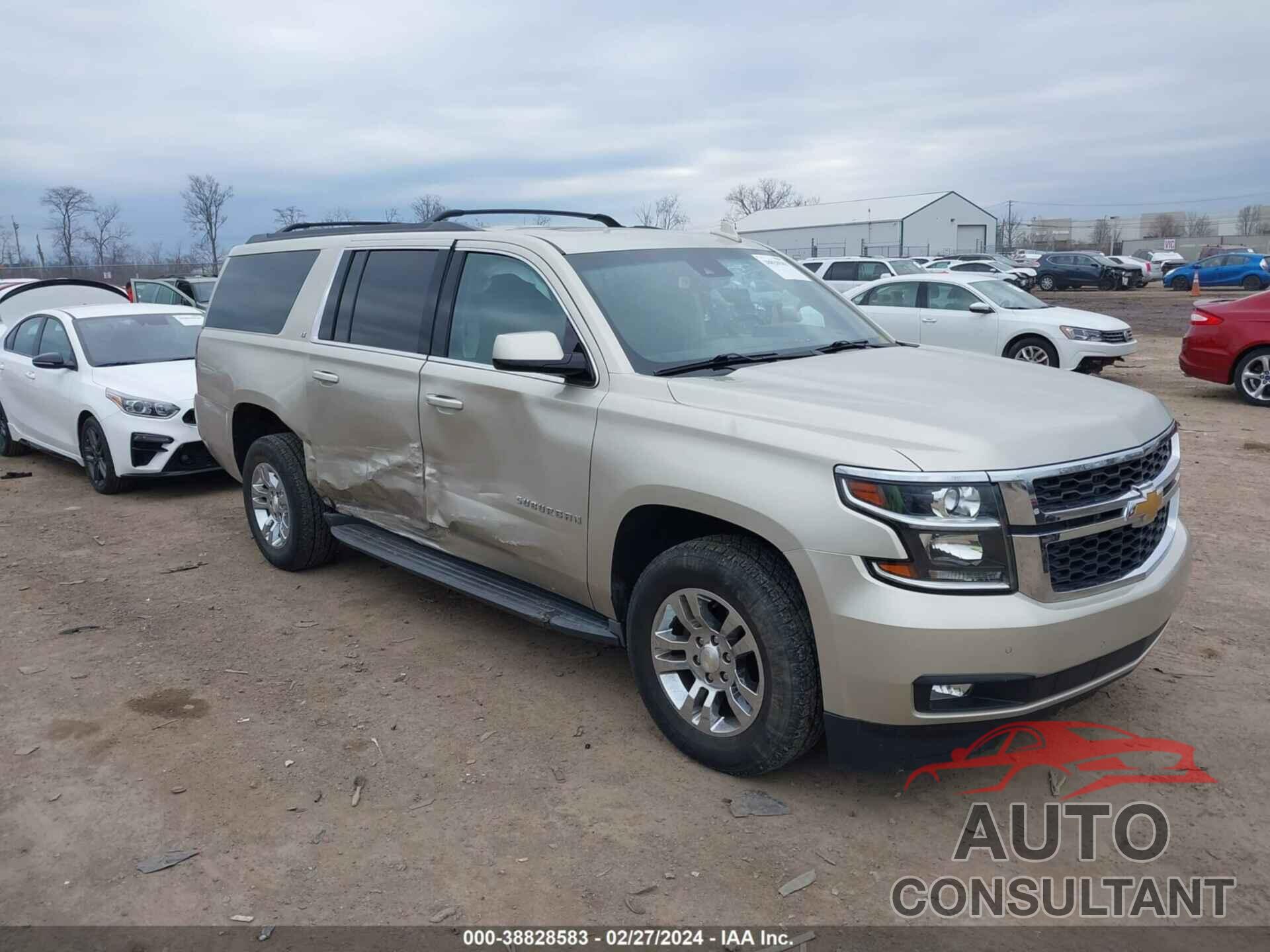 CHEVROLET SUBURBAN 2016 - 1GNSKHKC5GR118891