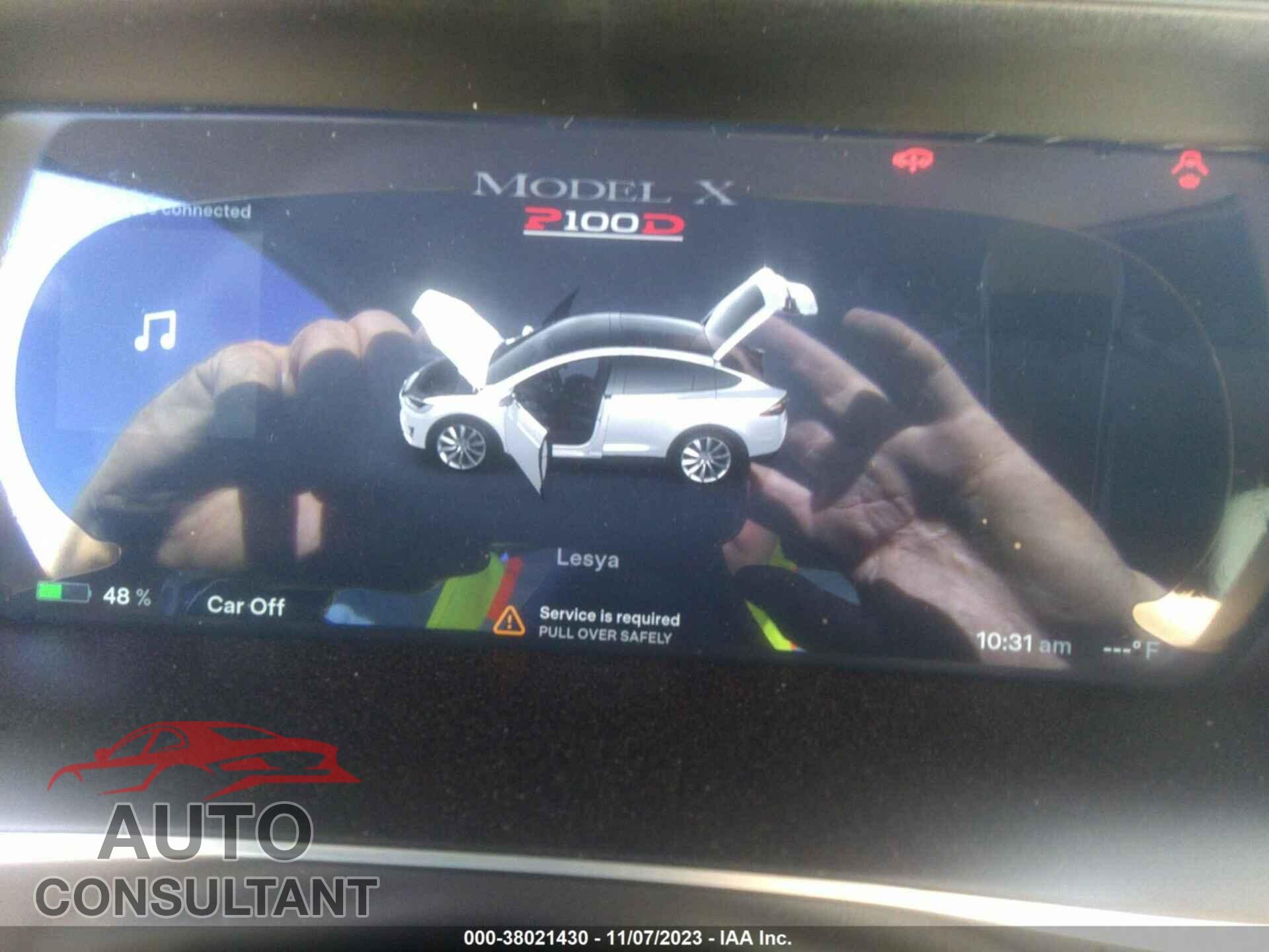 TESLA MODEL X 2017 - 5YJXCDE46HF044896