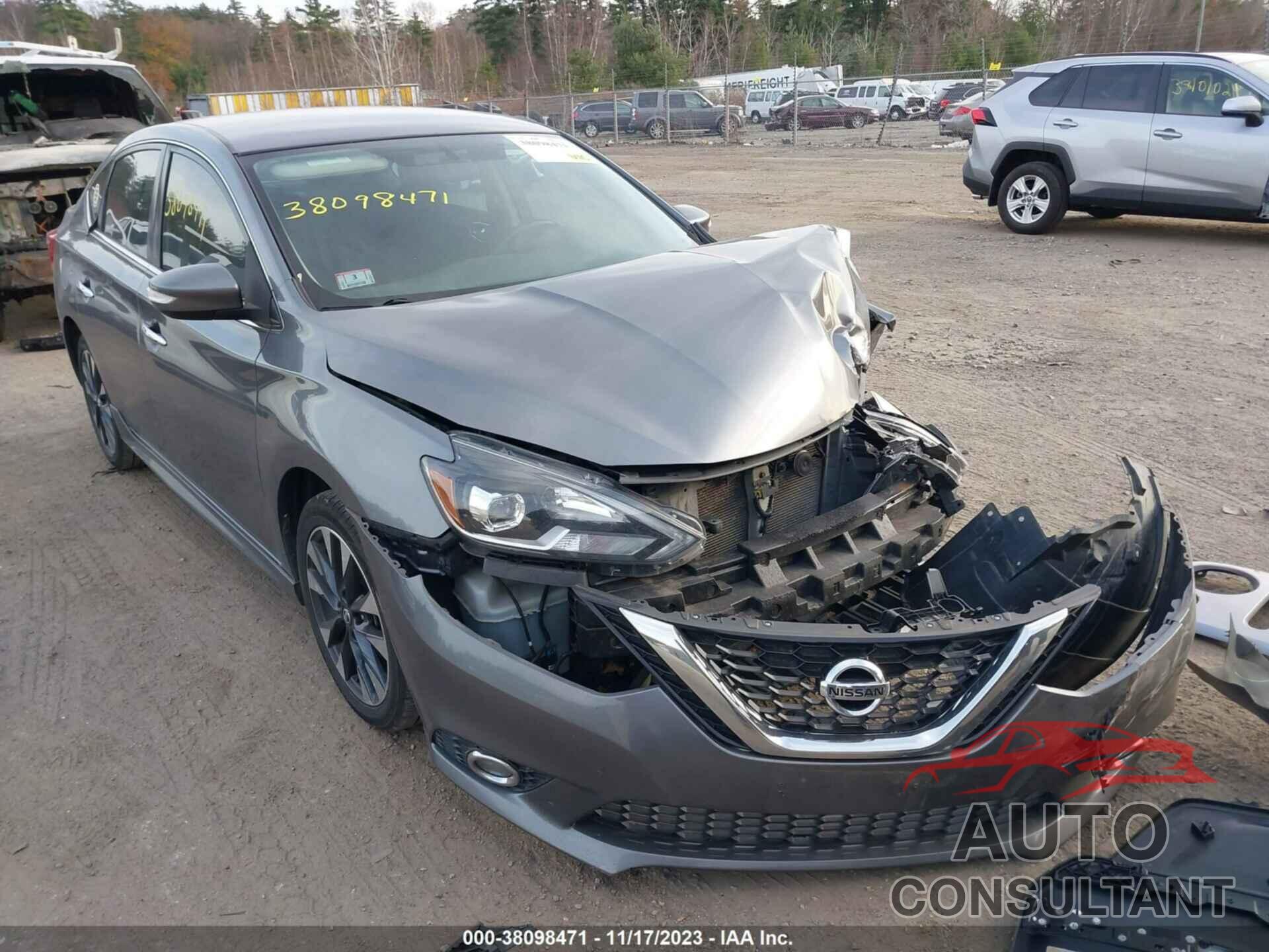 NISSAN SENTRA 2016 - 3N1AB7APXGY285666