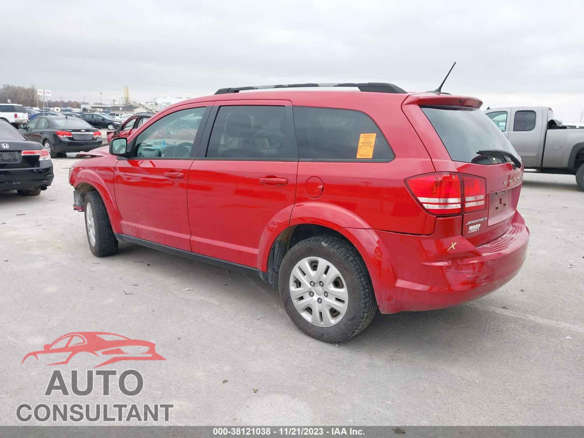 DODGE JOURNEY 2017 - 3C4PDCAB2HT580550