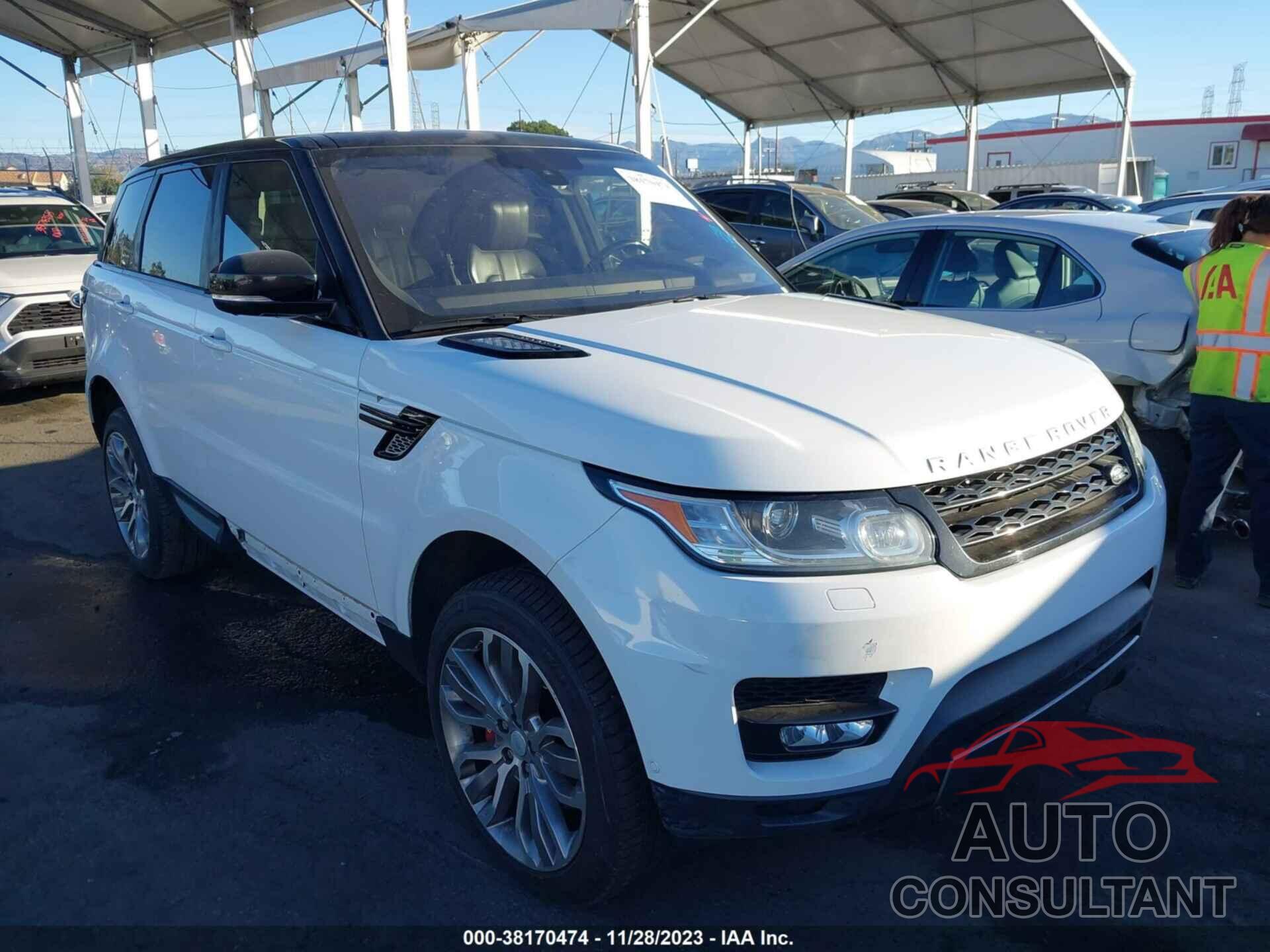 LAND ROVER RANGE ROVER SPORT 2016 - SALWR2EF2GA589350