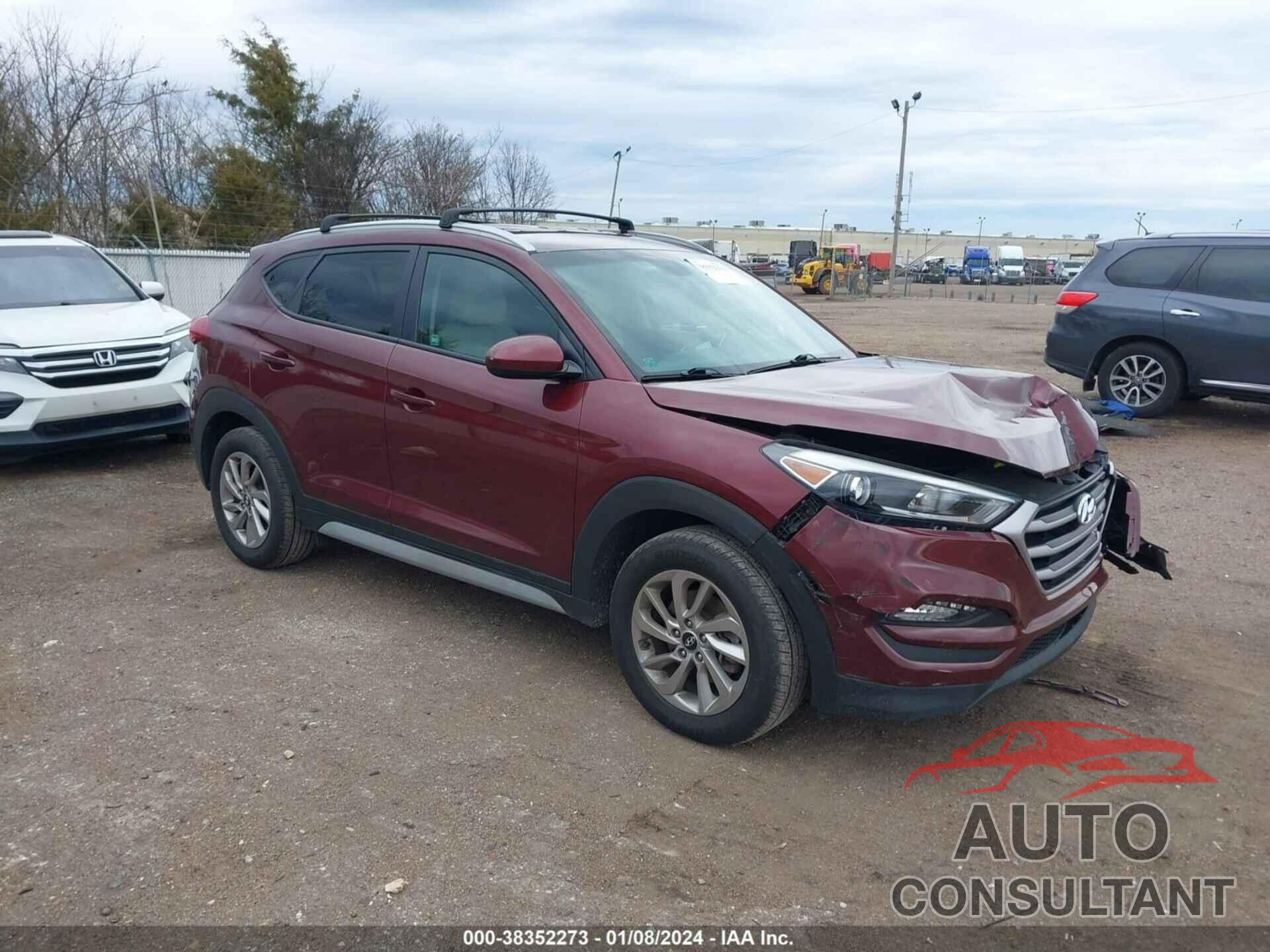 HYUNDAI TUCSON 2017 - KM8J3CA49HU401318