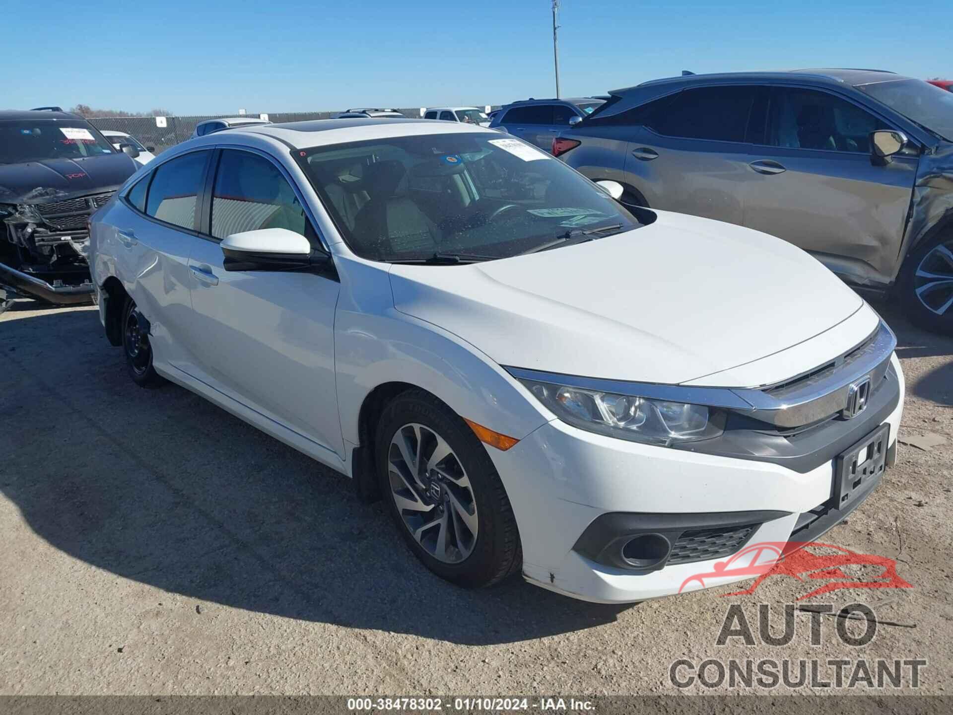 HONDA CIVIC 2016 - 19XFC2F82GE001615