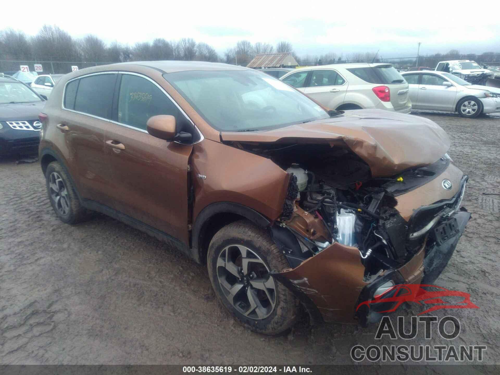KIA SPORTAGE 2020 - KNDPMCAC7L7789417