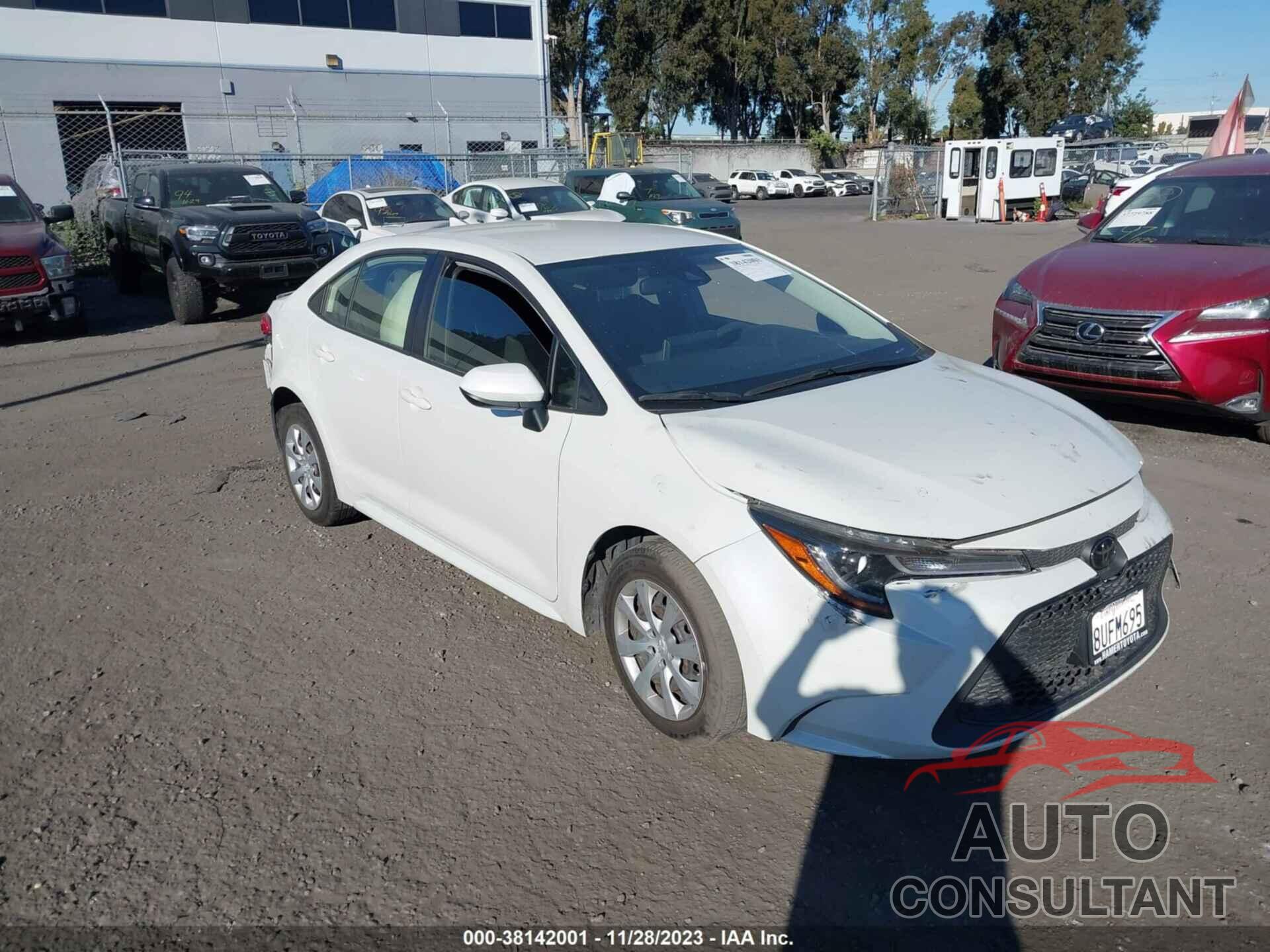 TOYOTA COROLLA 2020 - JTDEPRAE7LJ055544