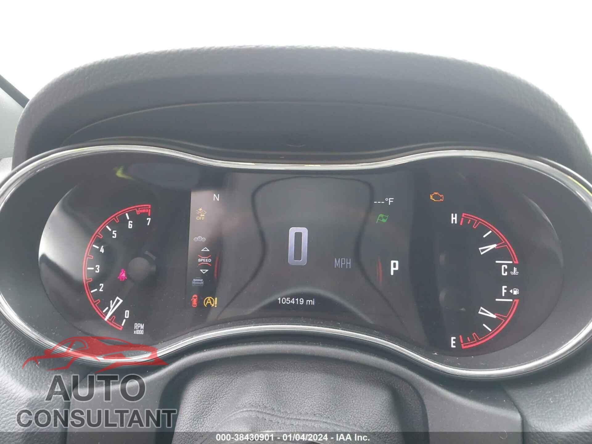 DODGE DURANGO 2016 - 1C4RDJEG7GC331674
