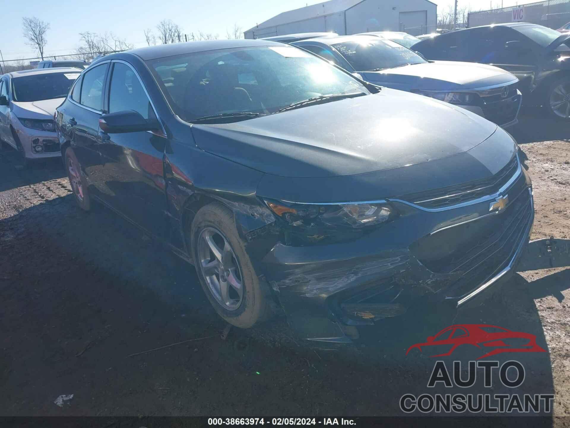 CHEVROLET MALIBU 2017 - 1G1ZB5ST4HF250347