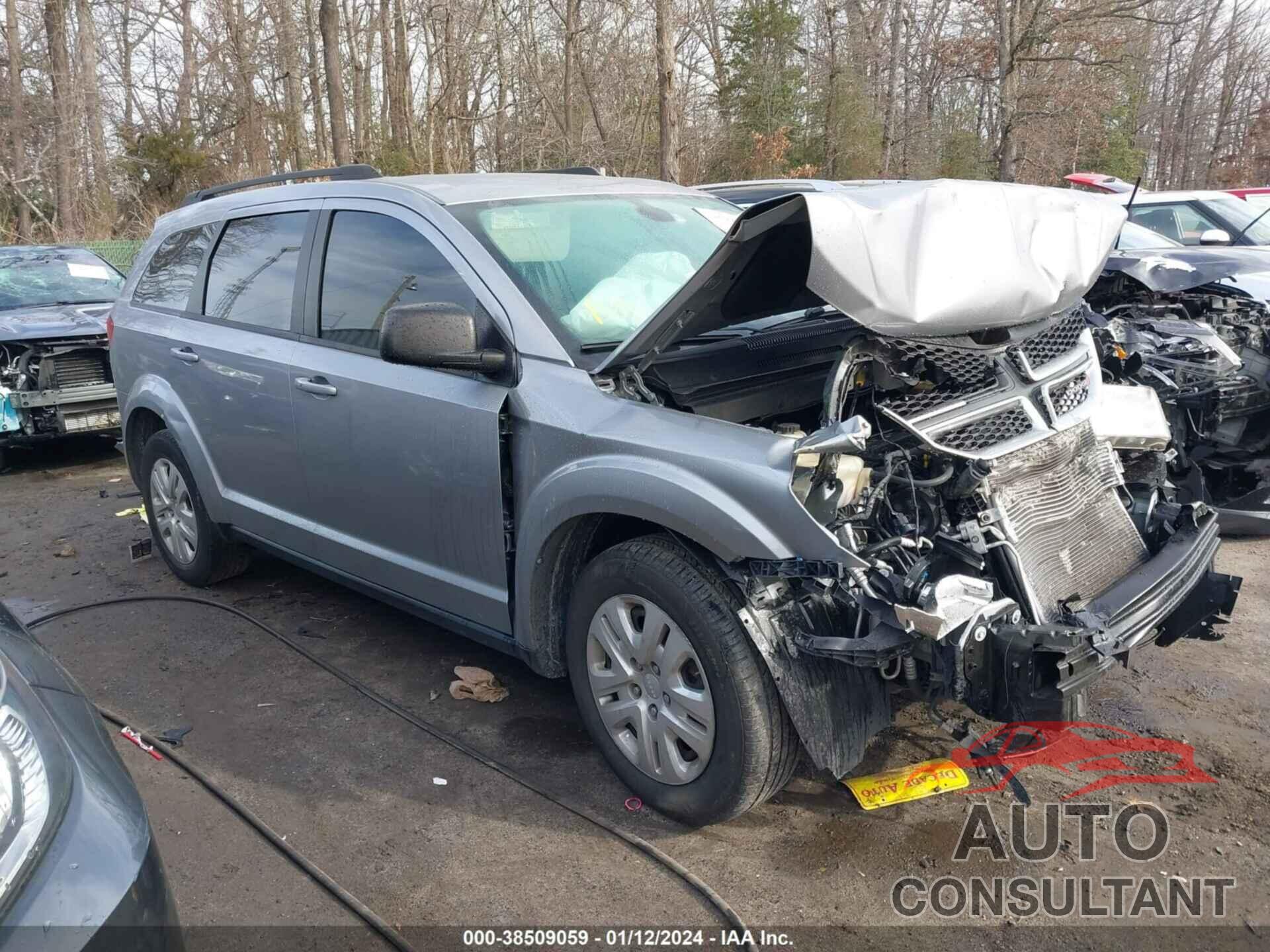 DODGE JOURNEY 2018 - 3C4PDCABXJT531487