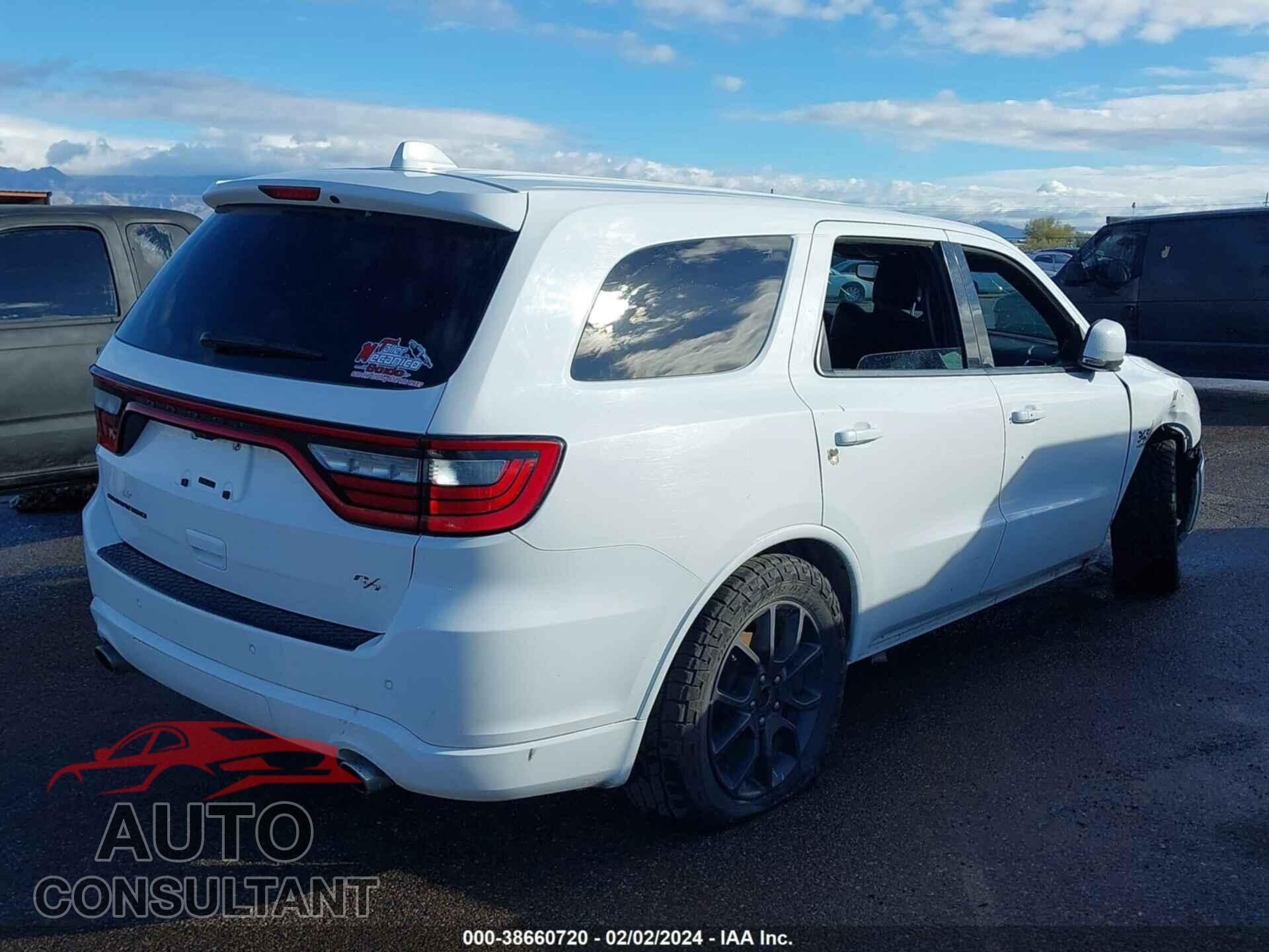 DODGE DURANGO 2017 - 1C4SDHCT0HC774714