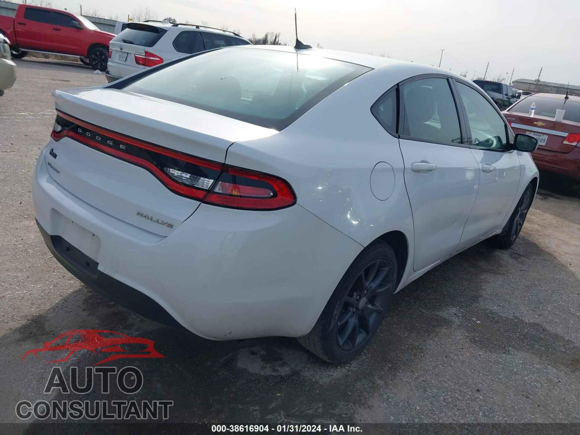 DODGE DART 2016 - 1C3CDFFA7GD823178