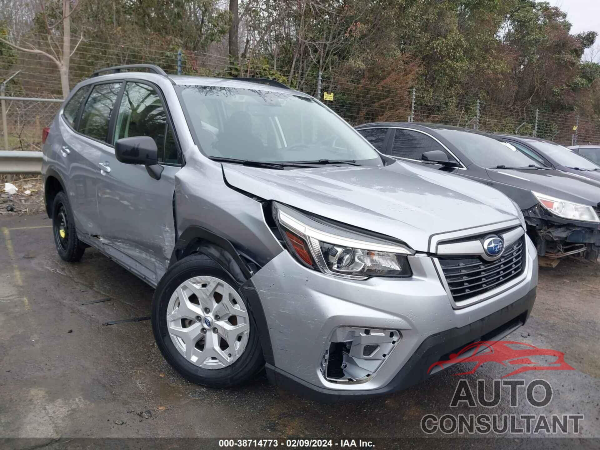 SUBARU FORESTER 2019 - JF2SKACC7KH456680