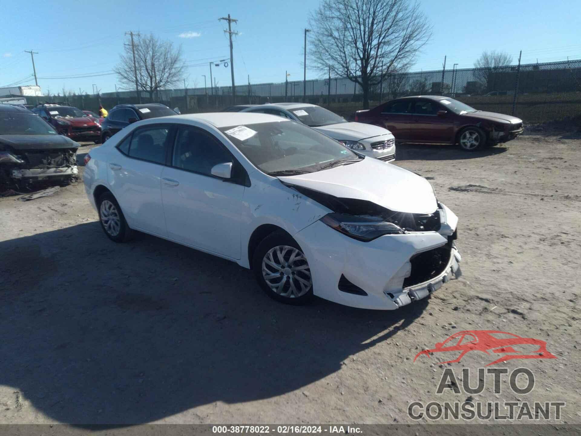 TOYOTA COROLLA 2017 - 5YFBURHE9HP640761